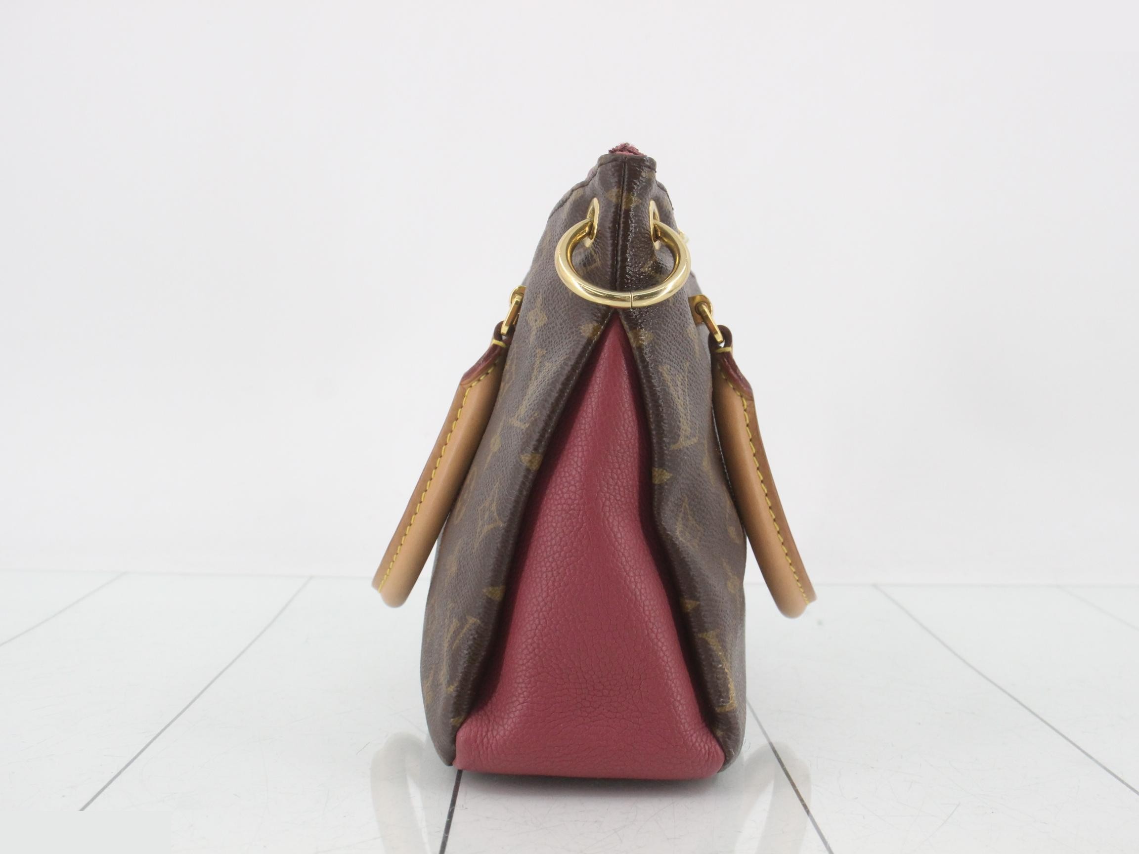 Monogram Pallas BB Rose Bruyère 2-Way Handbag — view 3