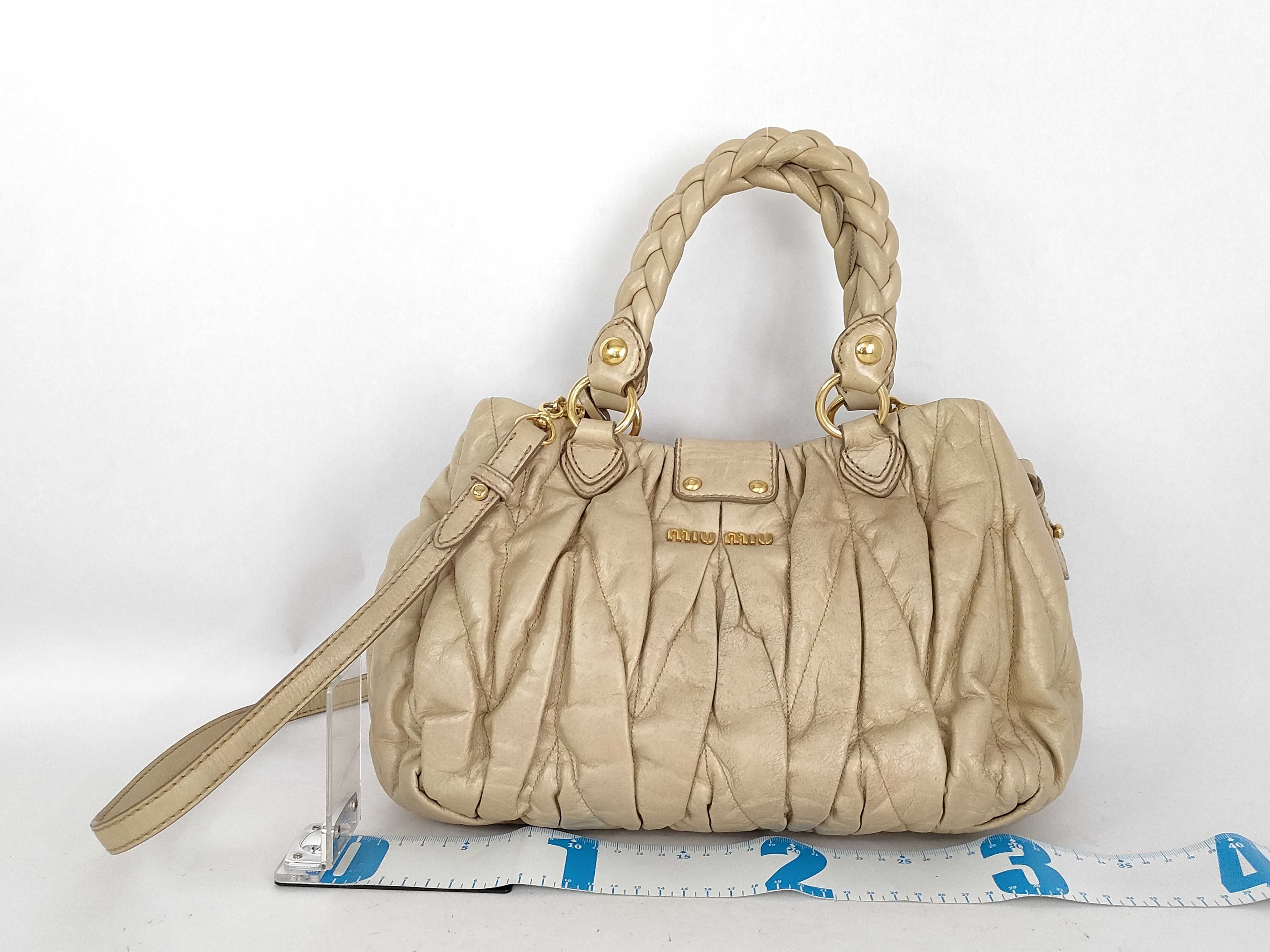 Matelassé Leather 2-Way Handbag — view 2