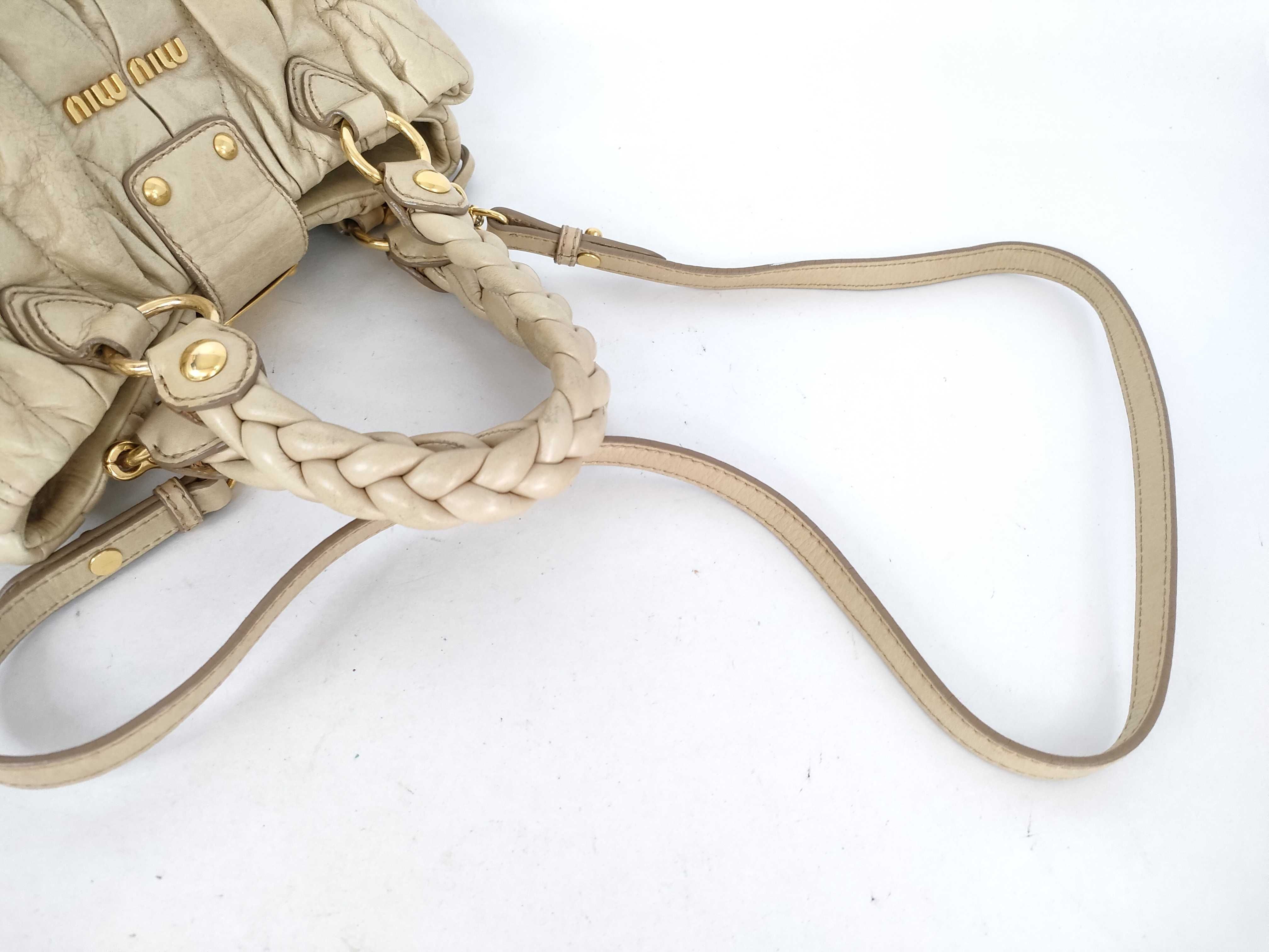 Matelassé Leather 2-Way Handbag — view 5