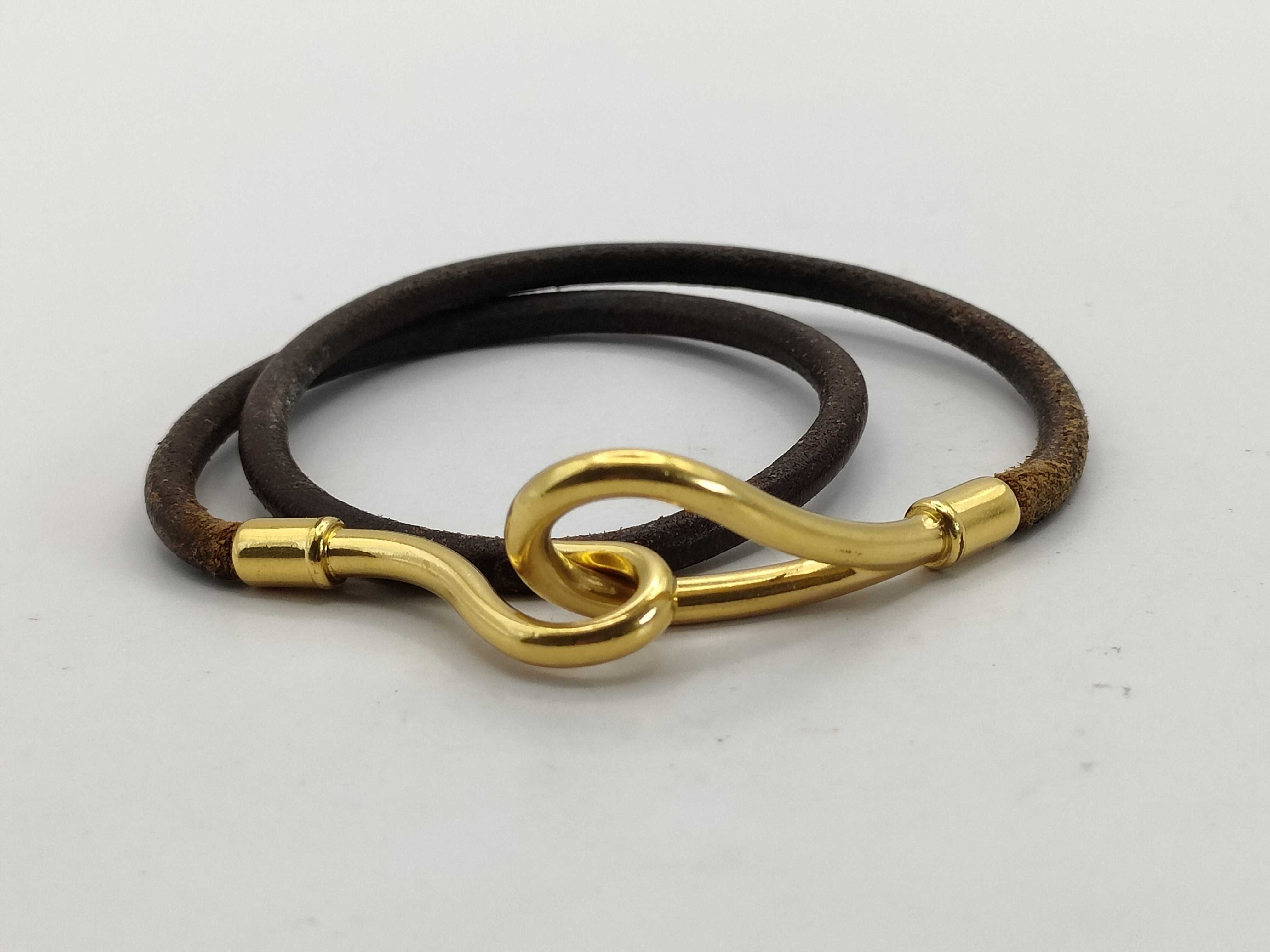 Jumbo Bracelet, Brown Gold Bracelet/Bangle