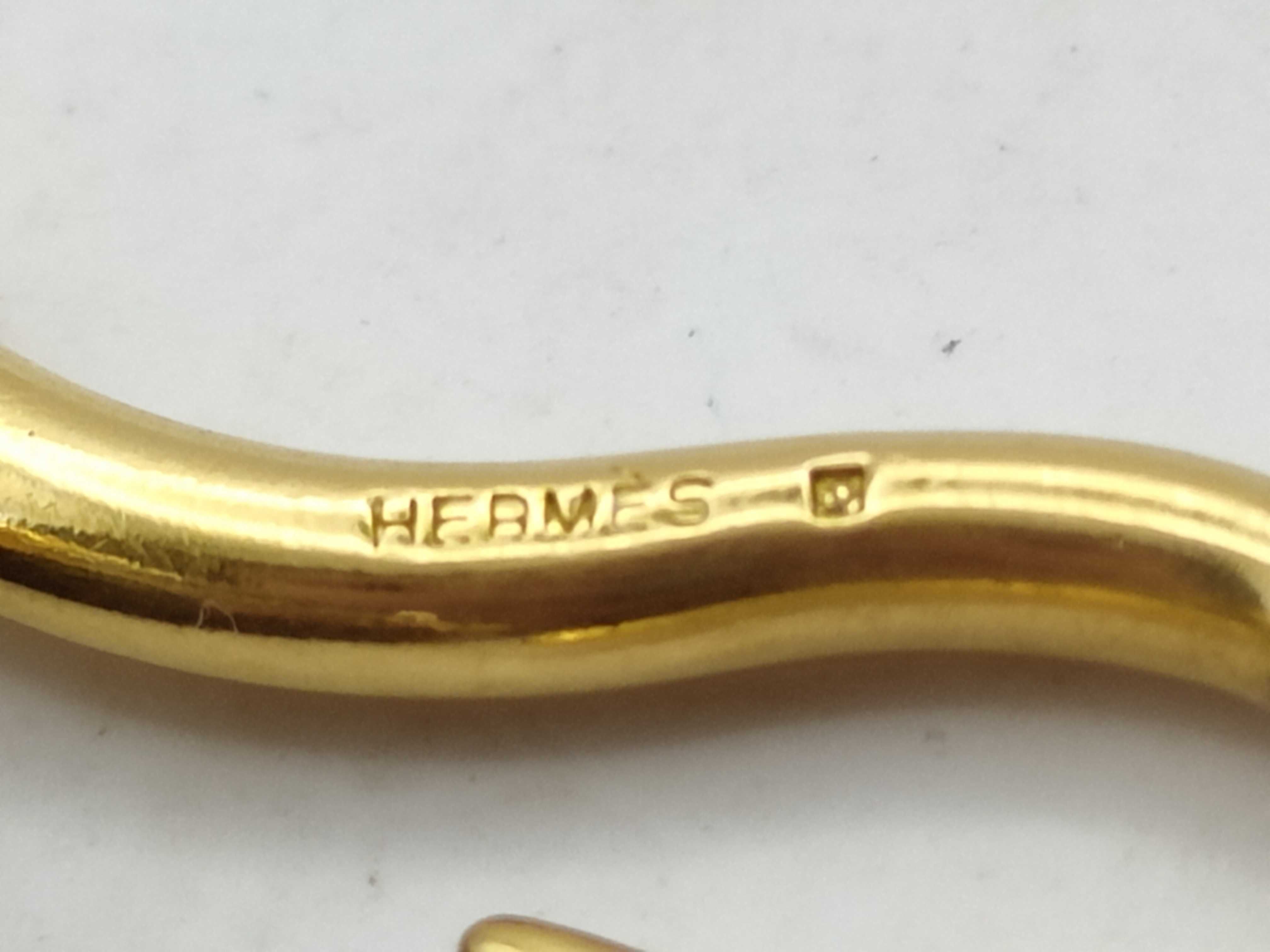 Jumbo Bracelet, Brown Gold Bracelet/Bangle — view 3