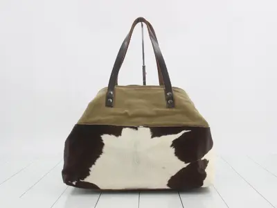 Archive Calf Hair Tote Bag