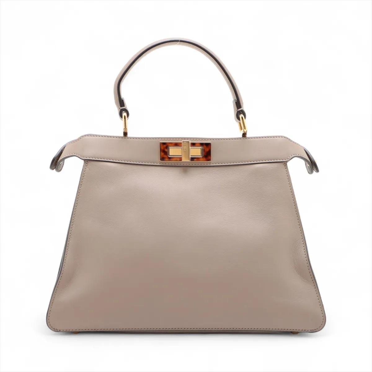 Peekaboo Ic You Medium Leather 2WAY Handbag Beige 8BN321 — view 2