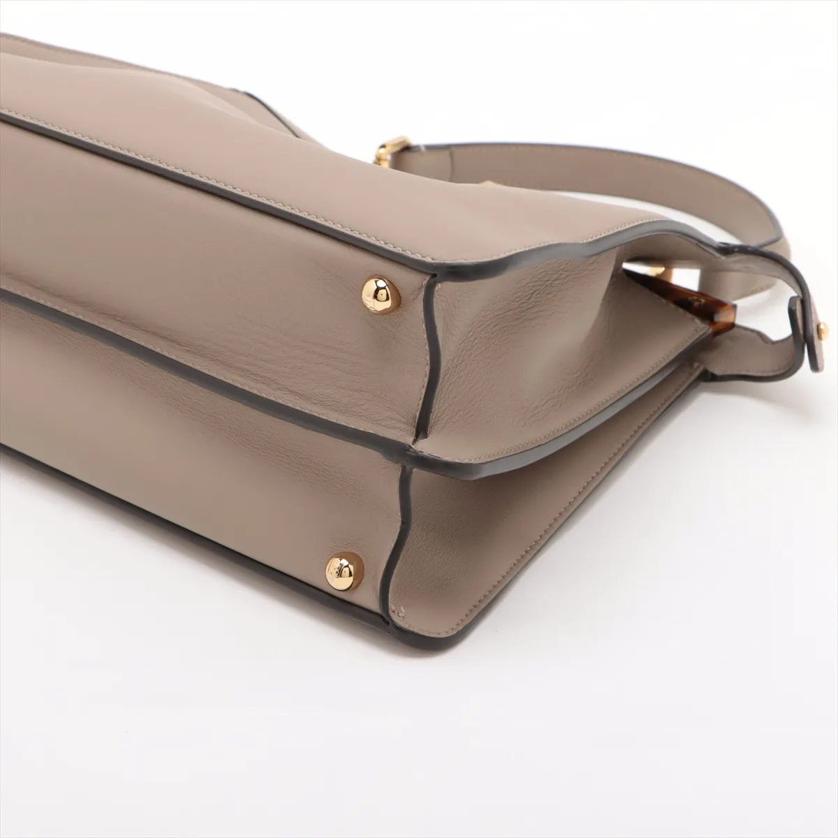 Peekaboo Ic You Medium Leather 2WAY Handbag Beige 8BN321 — view 3