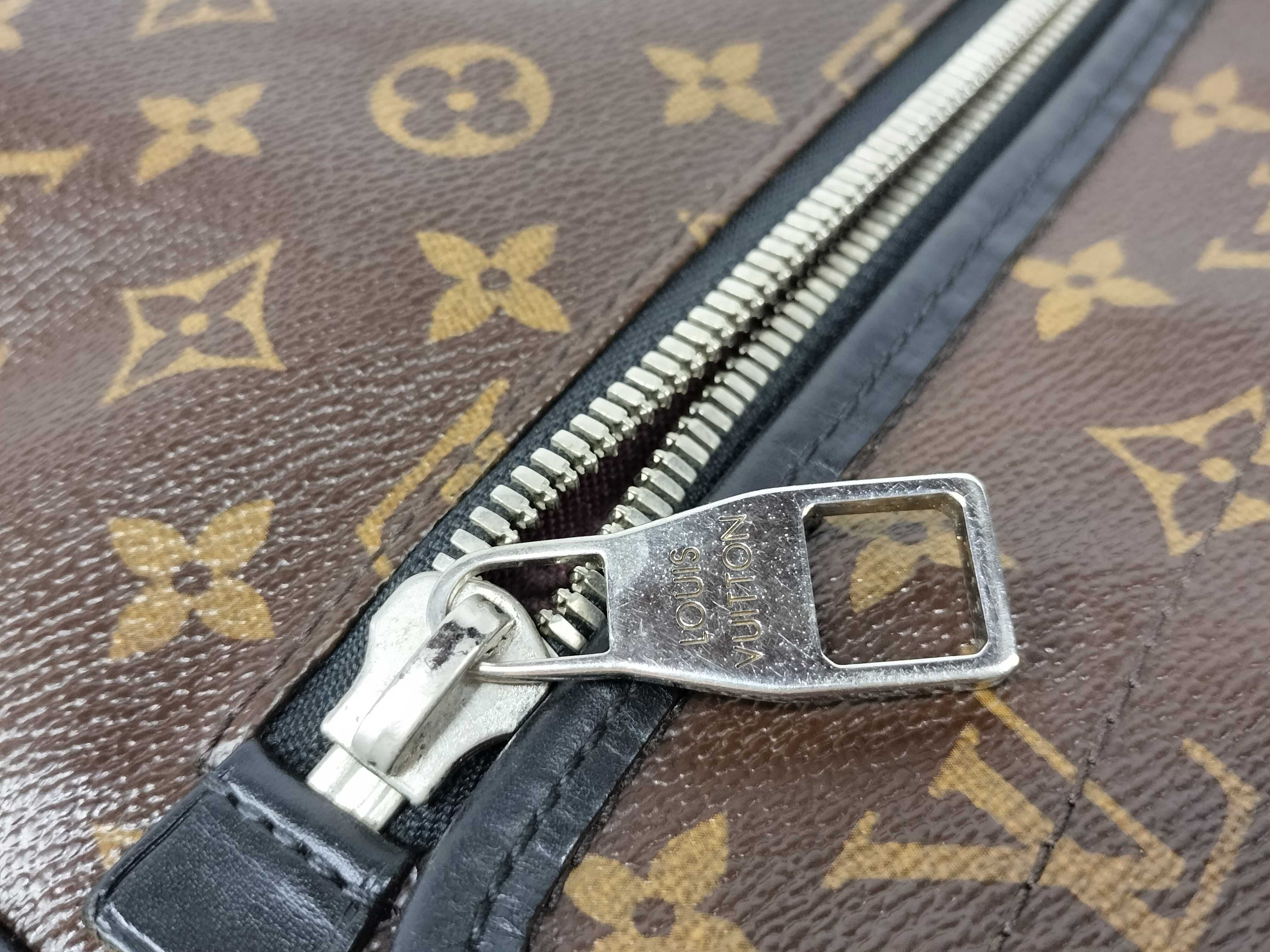 Monogram M40386 Monogram Macassar Bass GM Shoulder Bag — view 15