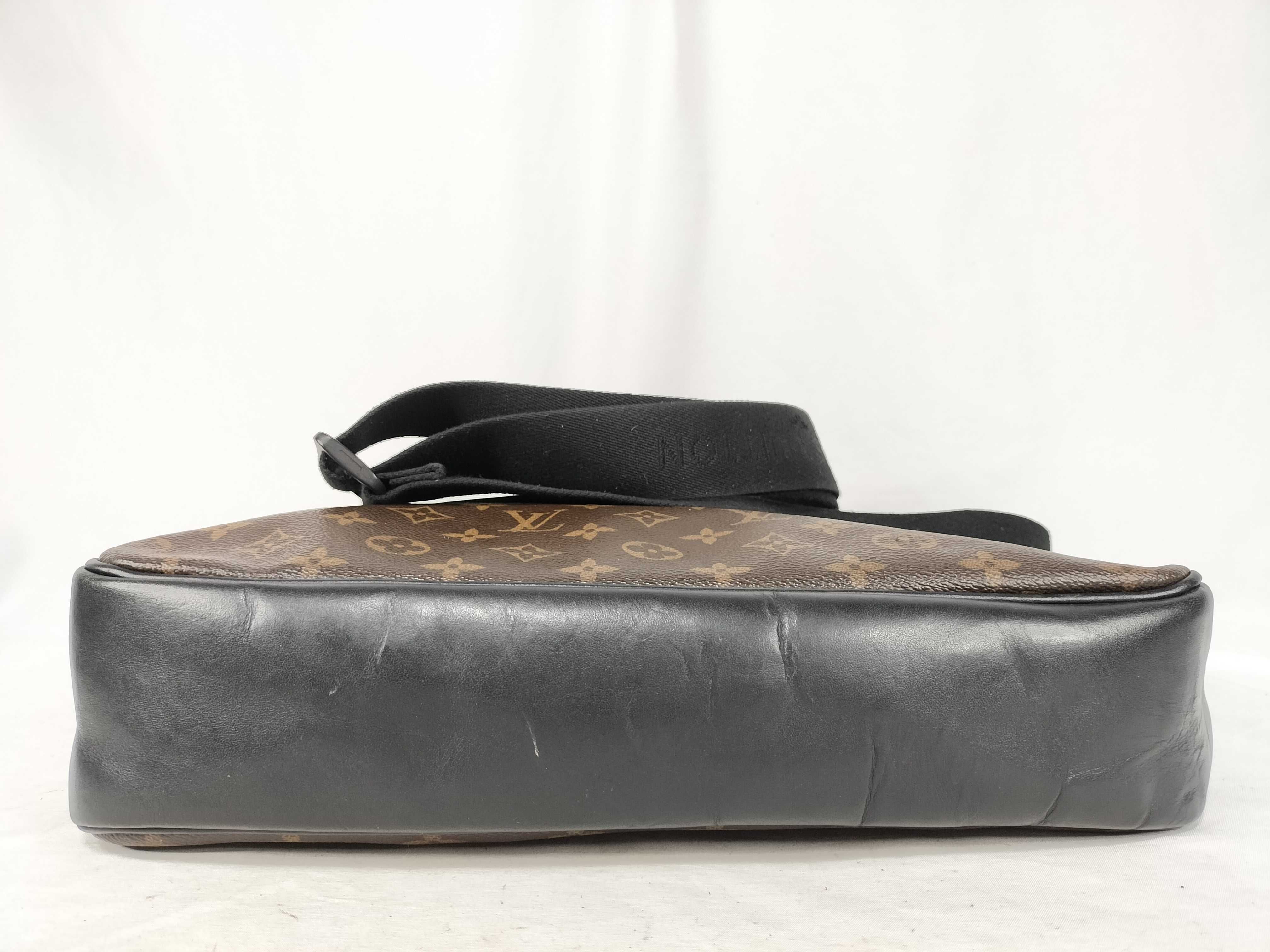 Monogram M40386 Monogram Macassar Bass GM Shoulder Bag — view 7