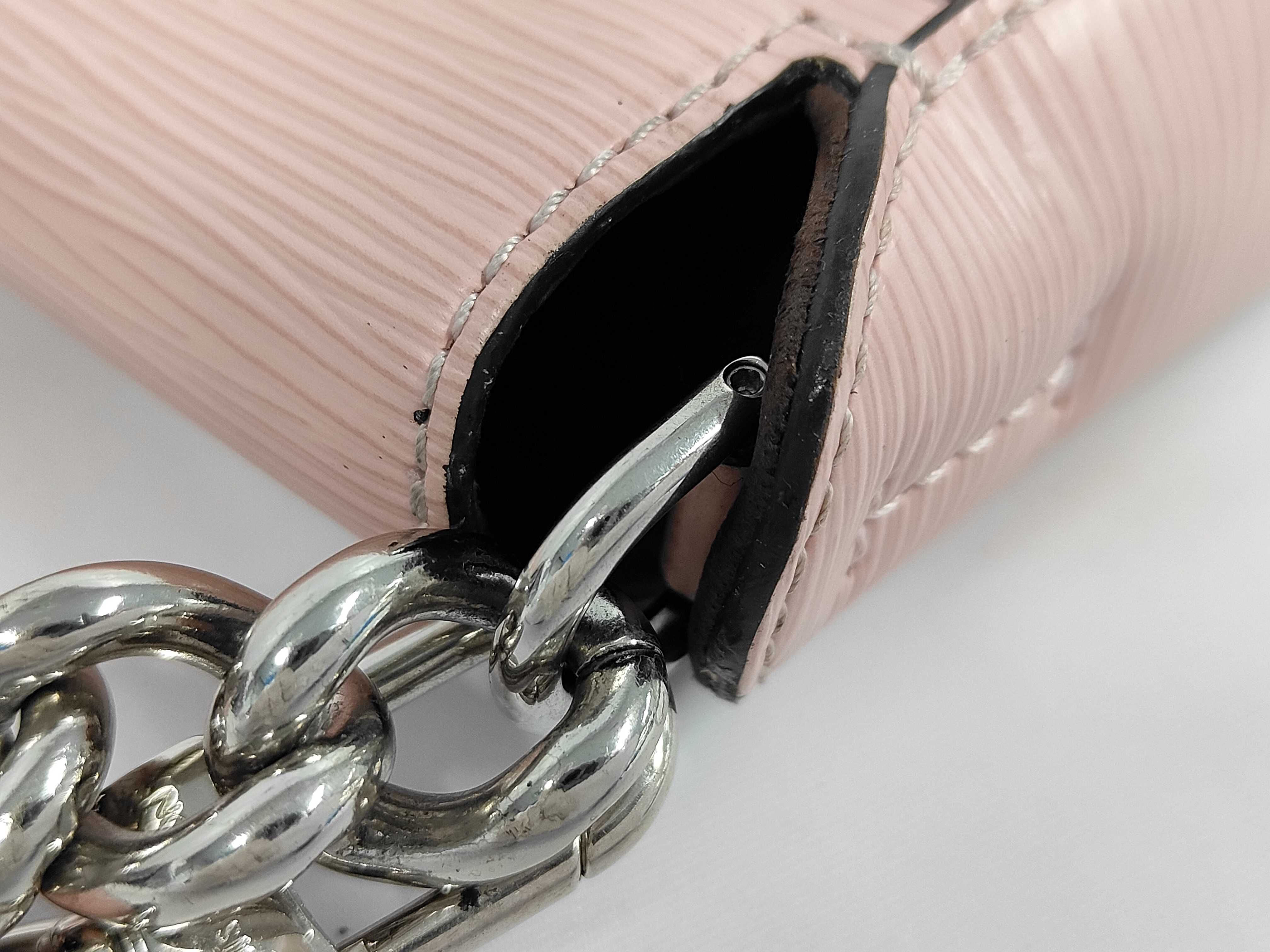 Epi LV Epi Luna Rose Ballerine Shoulder Bag — view 6