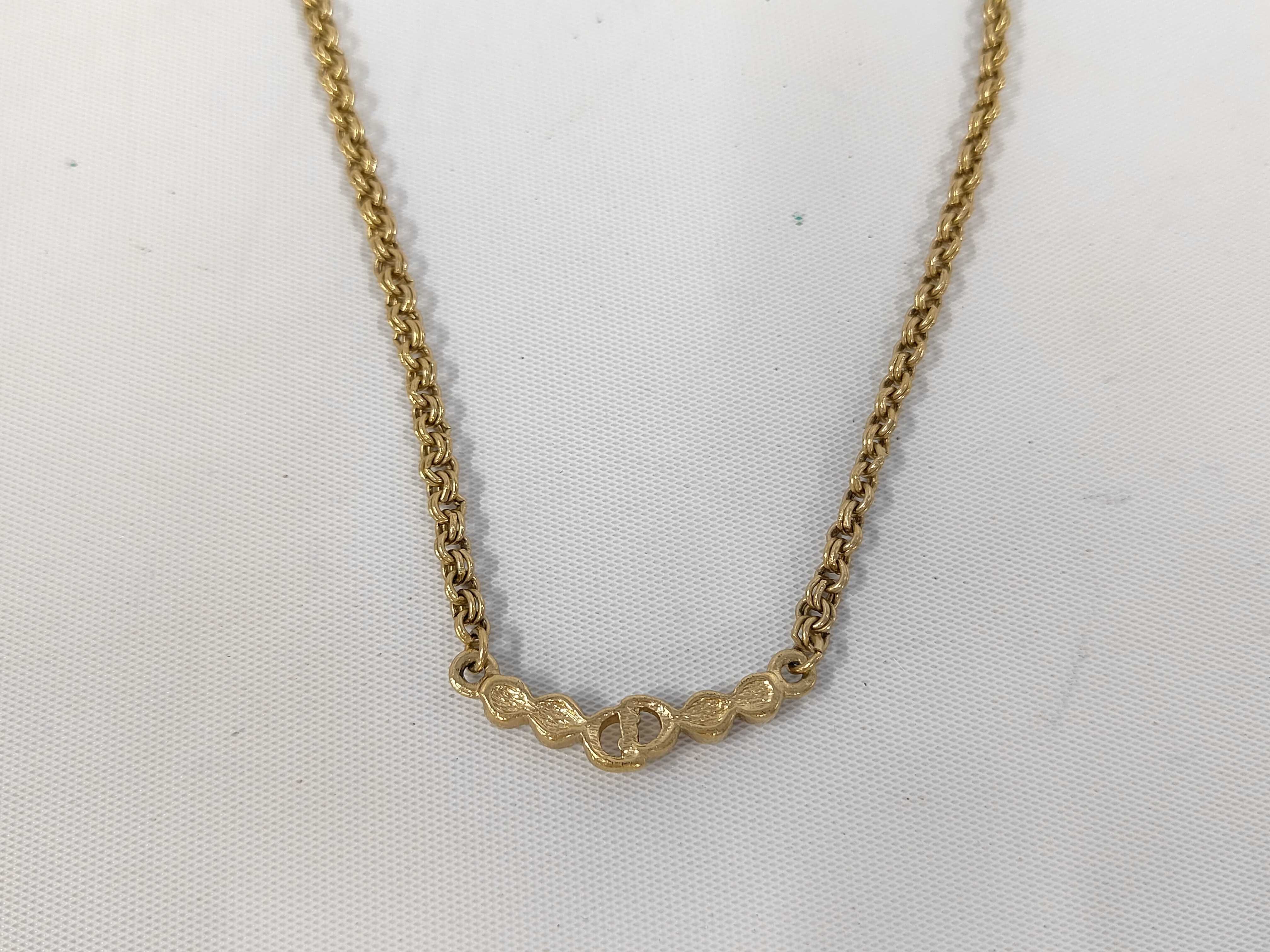 Rhinestone Necklace — view 2