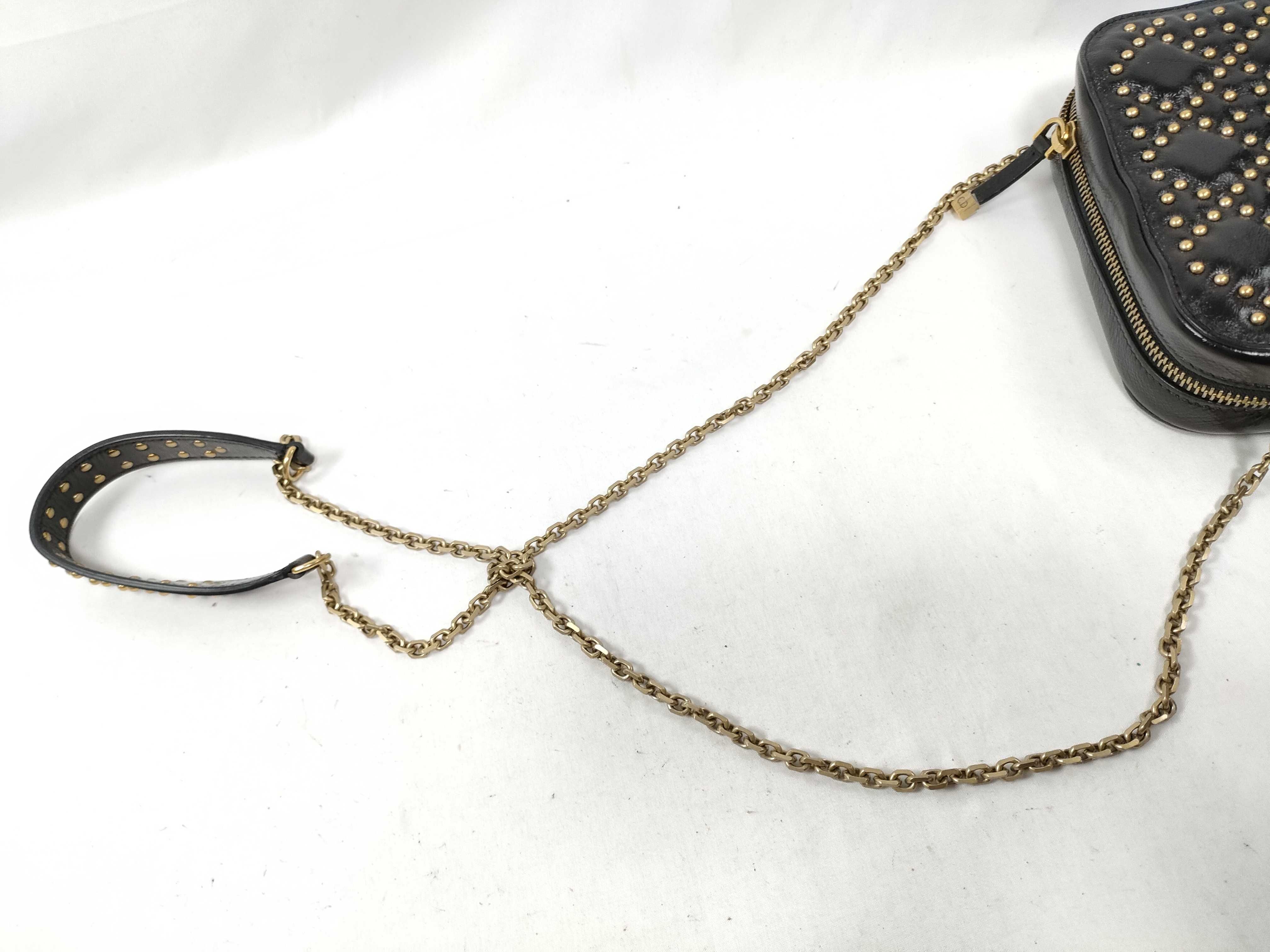 Cannage Chain Shoulder Bag — view 8