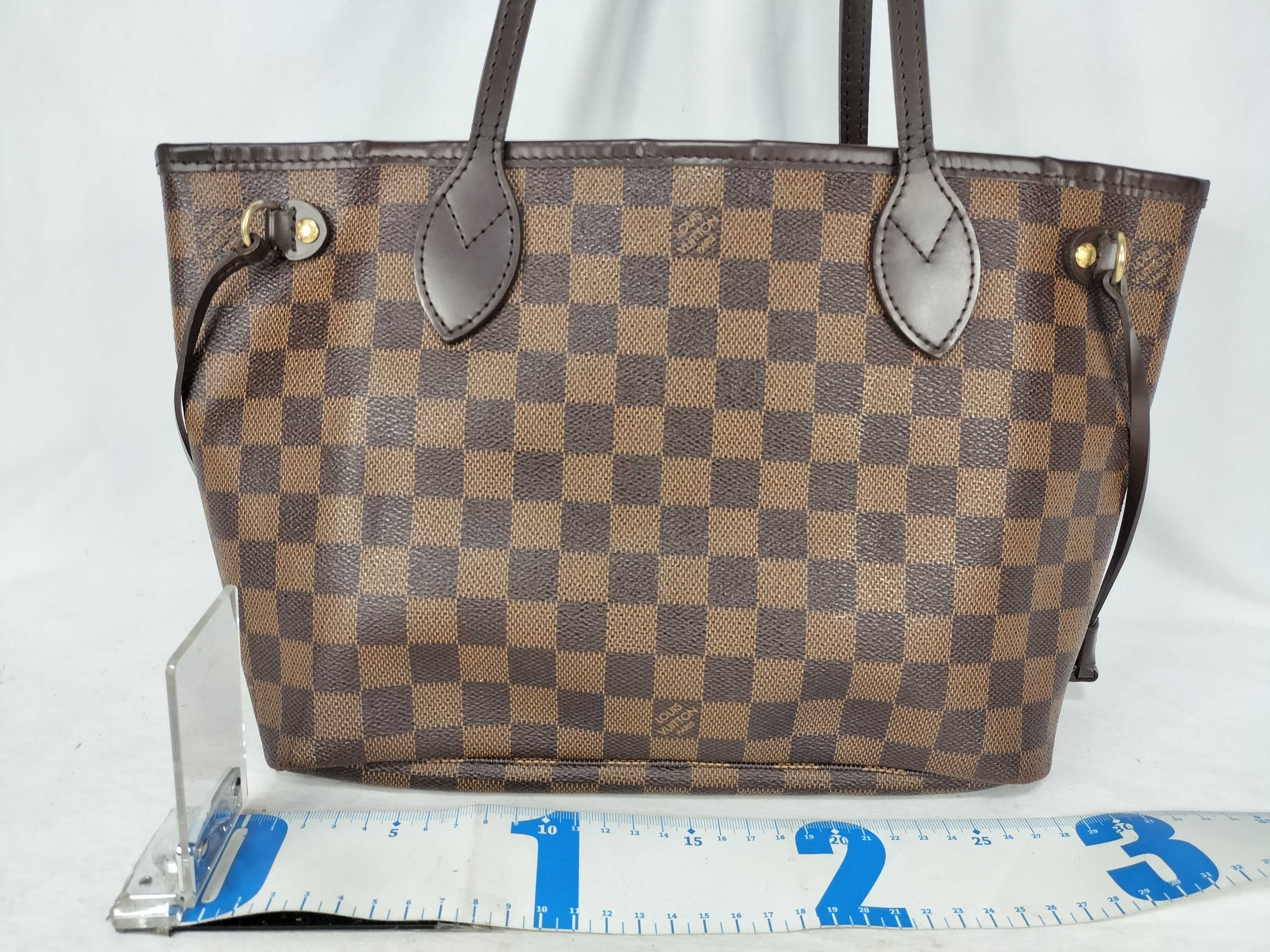 Damier Louis Vuitton Neverfull Damier Handbag Tote Bag — view 2
