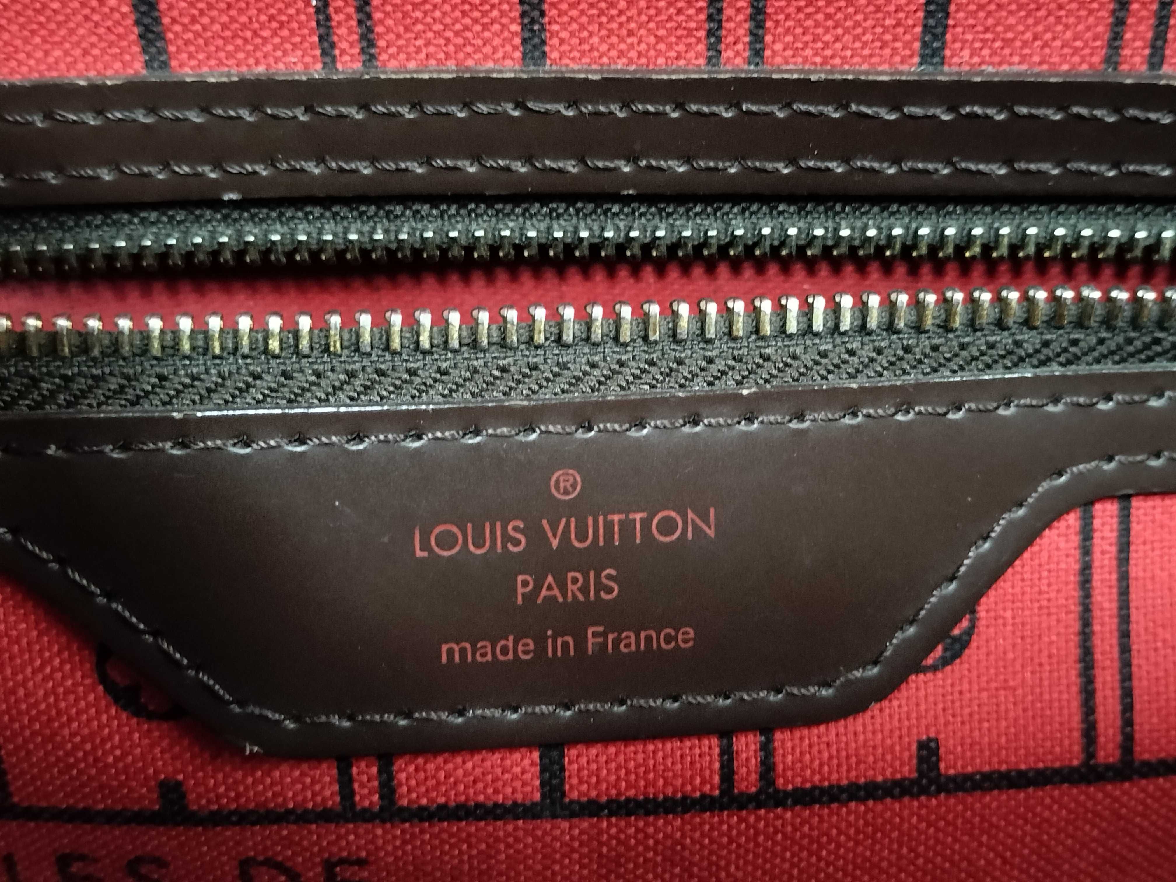 Damier Louis Vuitton Neverfull Damier Handbag Tote Bag — view 11