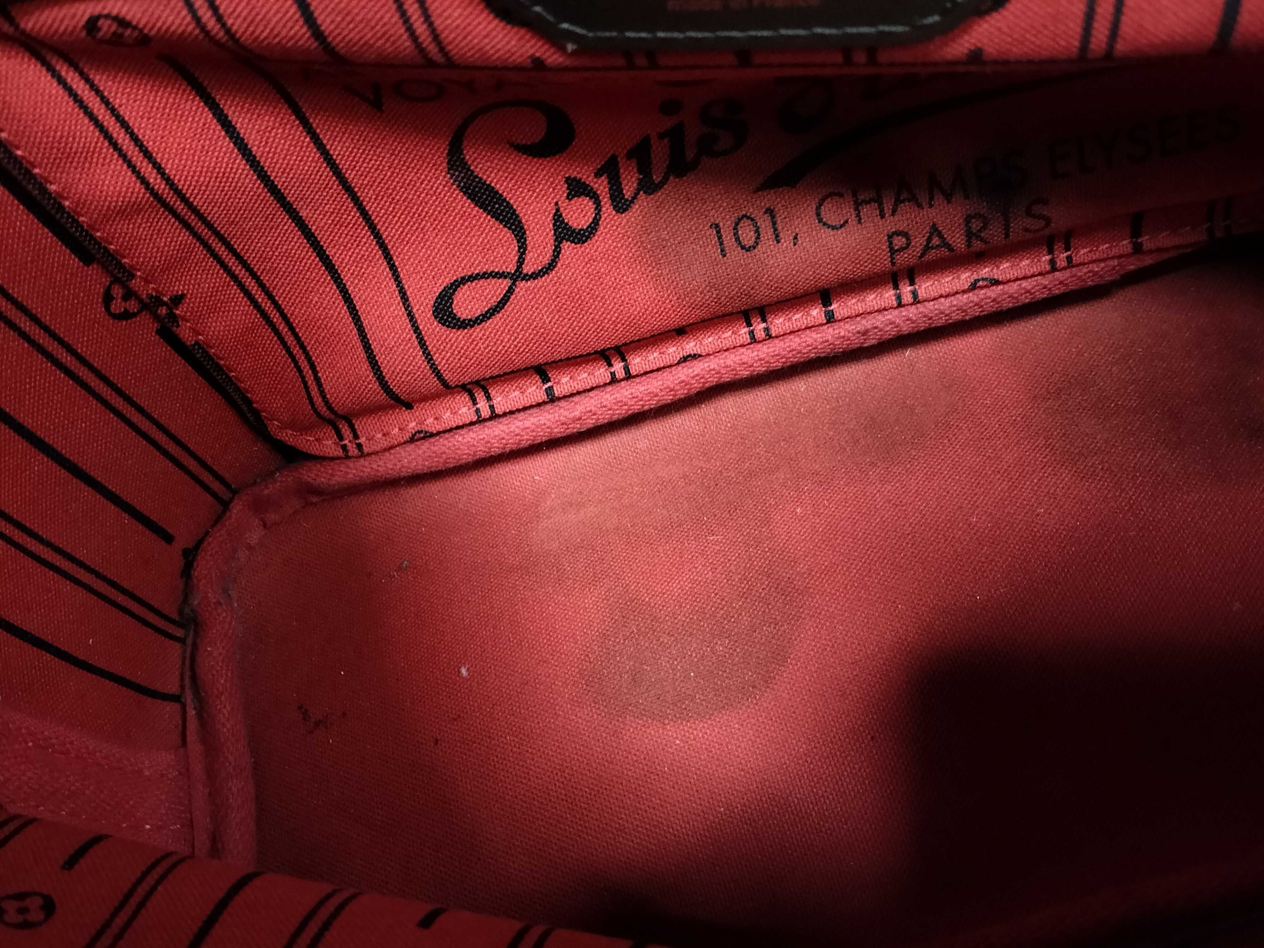 Damier Louis Vuitton Neverfull Damier Handbag Tote Bag — view 12
