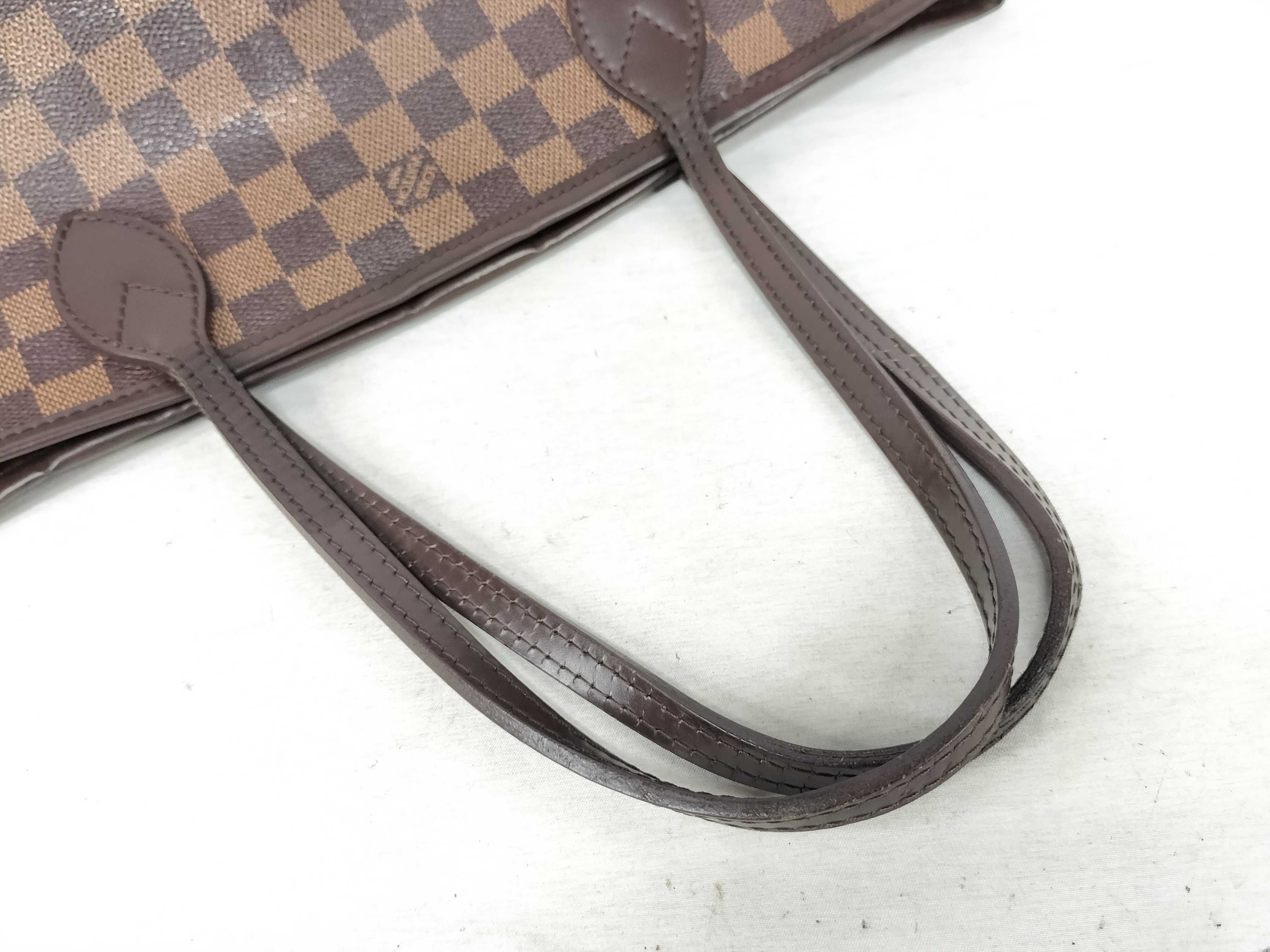 Damier Louis Vuitton Neverfull Damier Handbag Tote Bag — view 3
