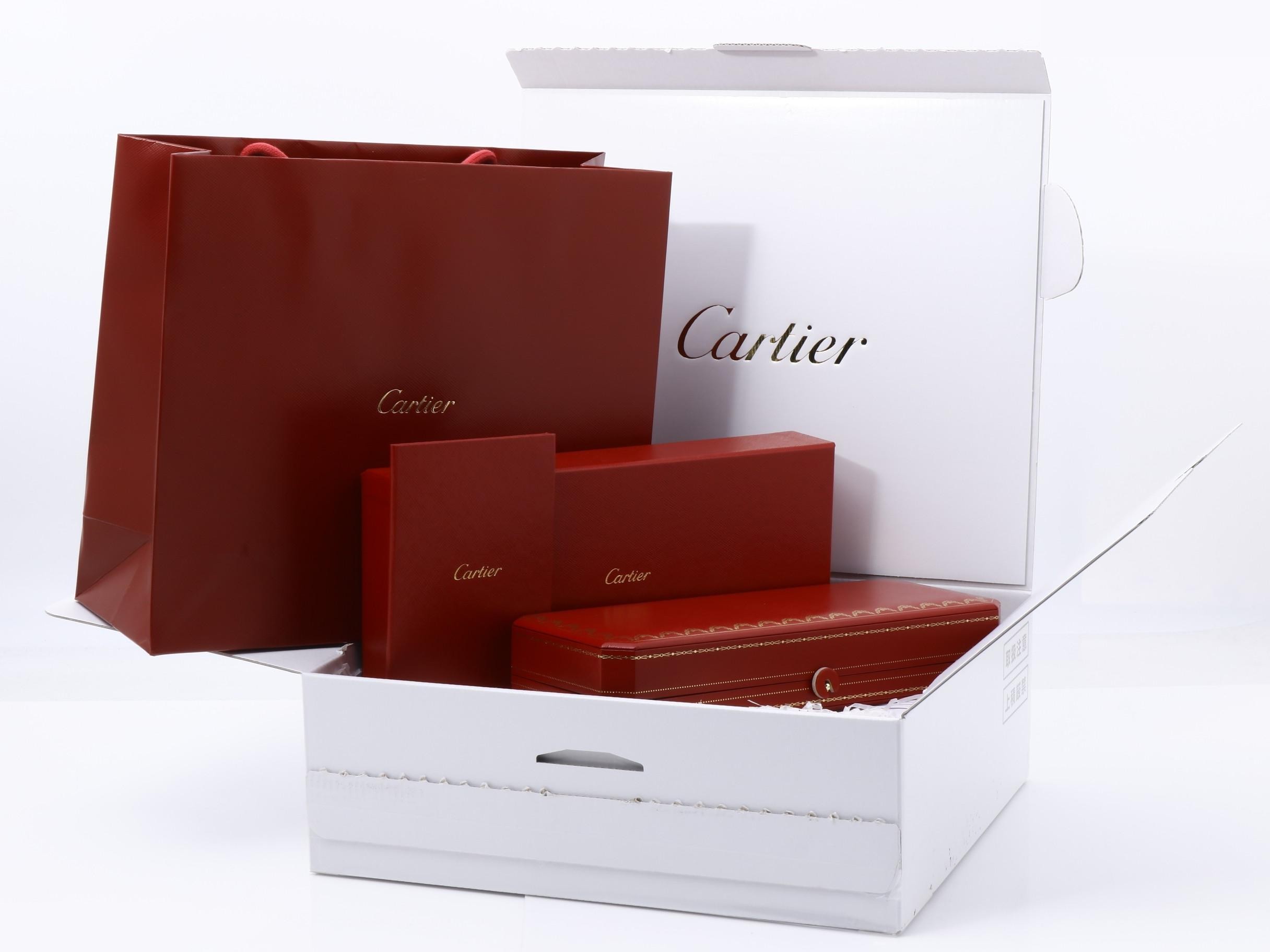 Unused 750YG Santos bracelet, size S/M, 9.4g, approximately 19.5cm — view 6
