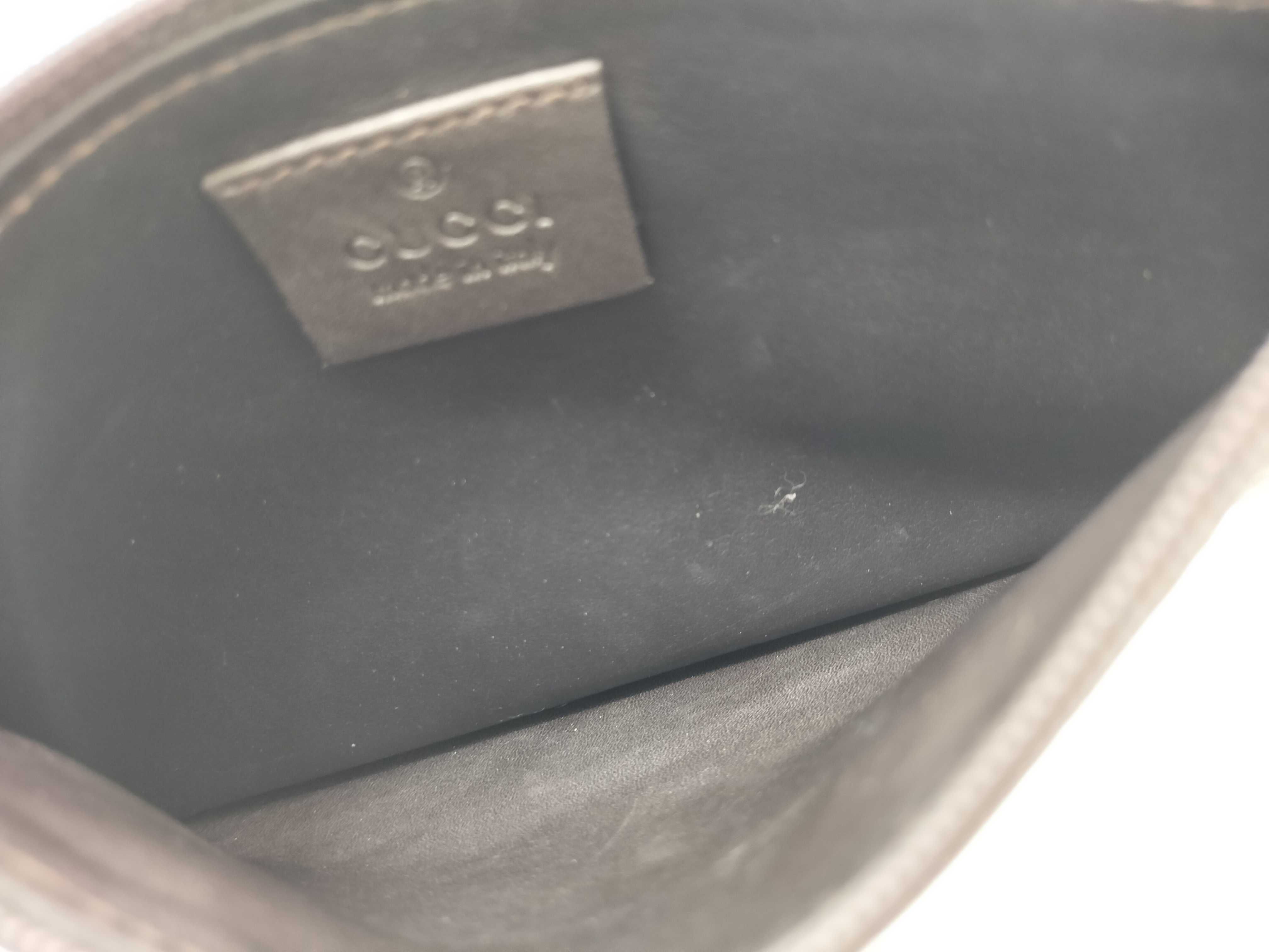 GG Suede One-Shoulder Bag 001 3181 Brown Shoulder Bag — view 14