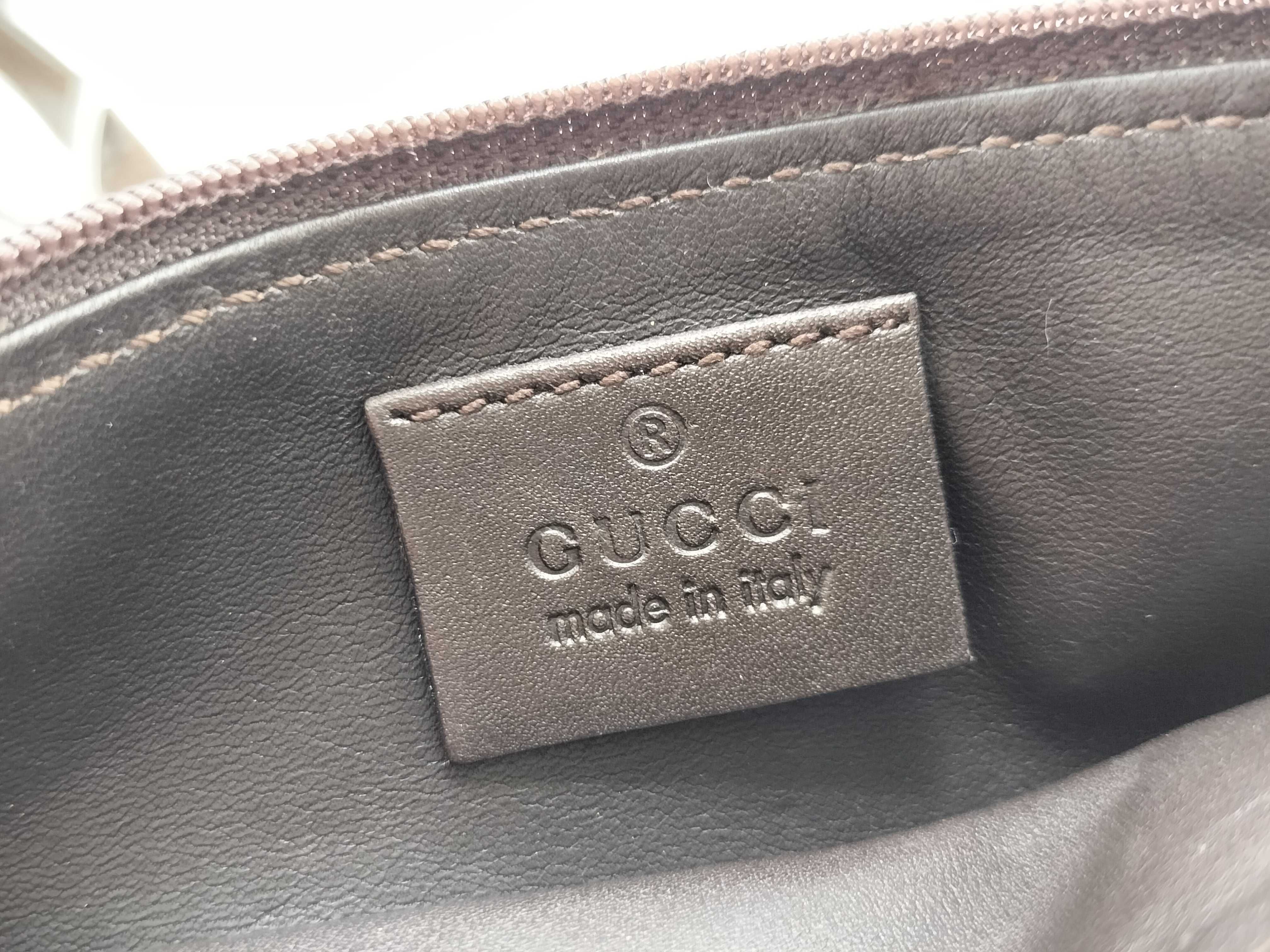 GG Suede One-Shoulder Bag 001 3181 Brown Shoulder Bag — view 15