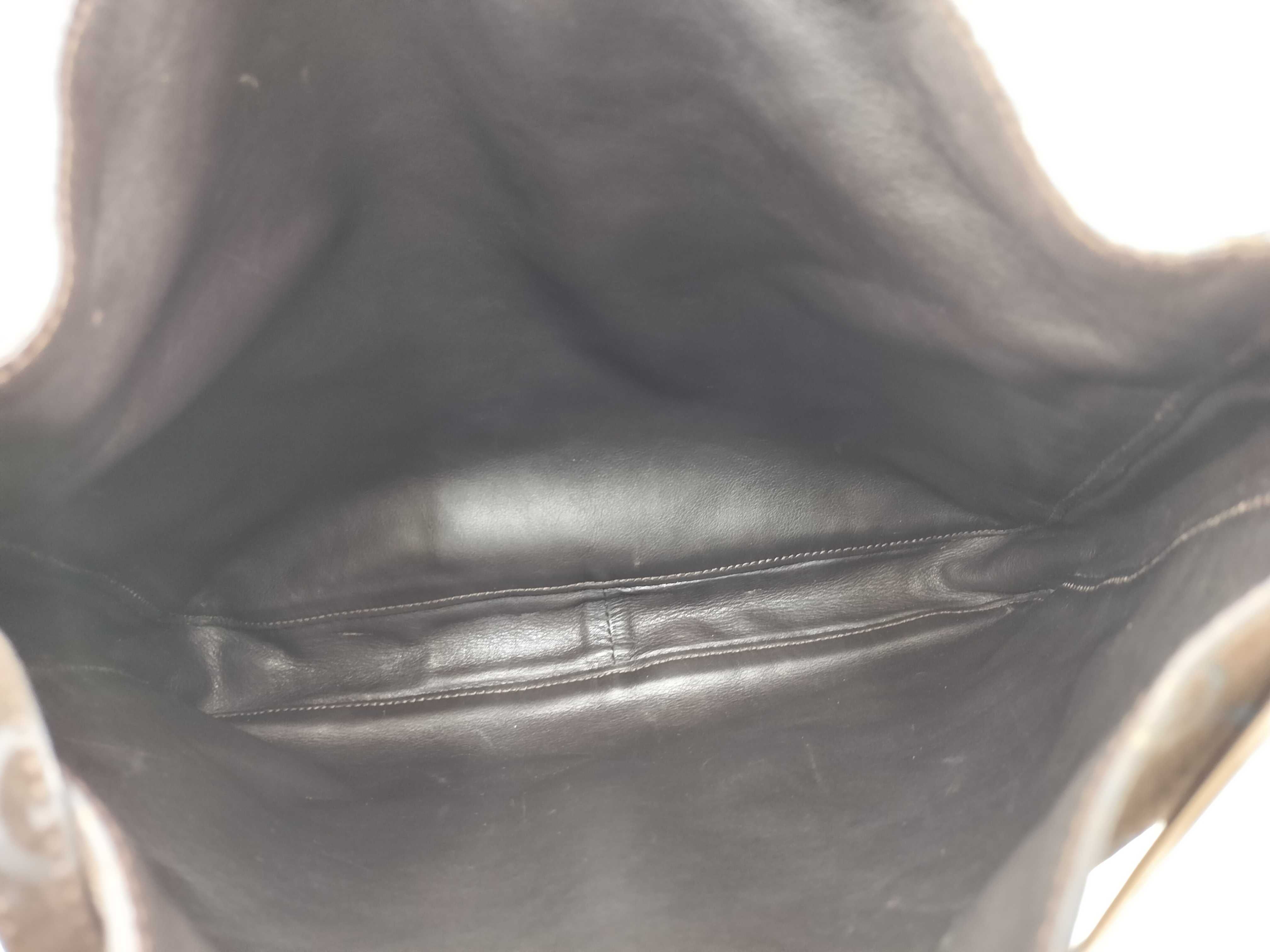GG Suede One-Shoulder Bag 001 3181 Brown Shoulder Bag — view 9