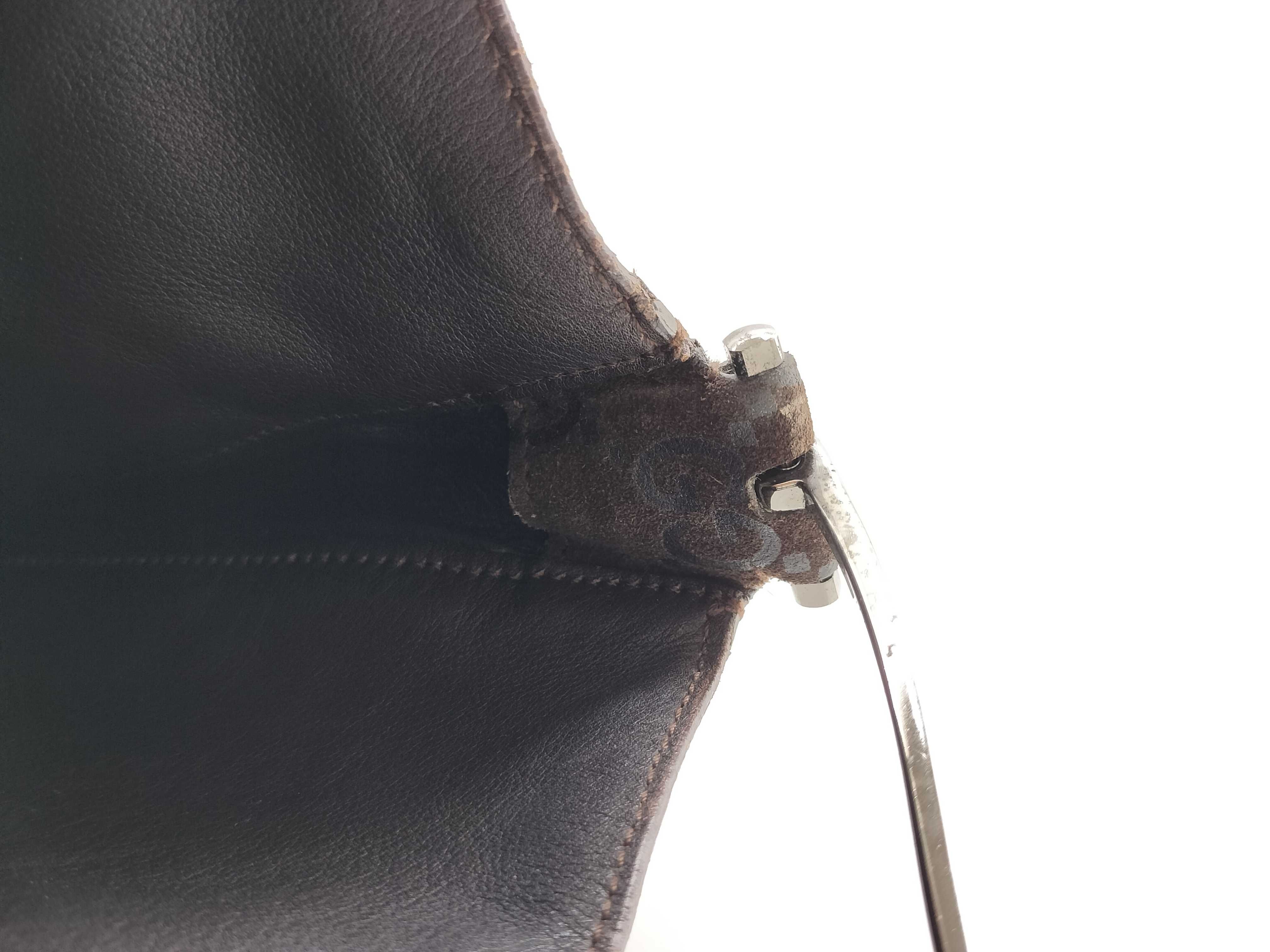 GG Suede One-Shoulder Bag 001 3181 Brown Shoulder Bag — view 10