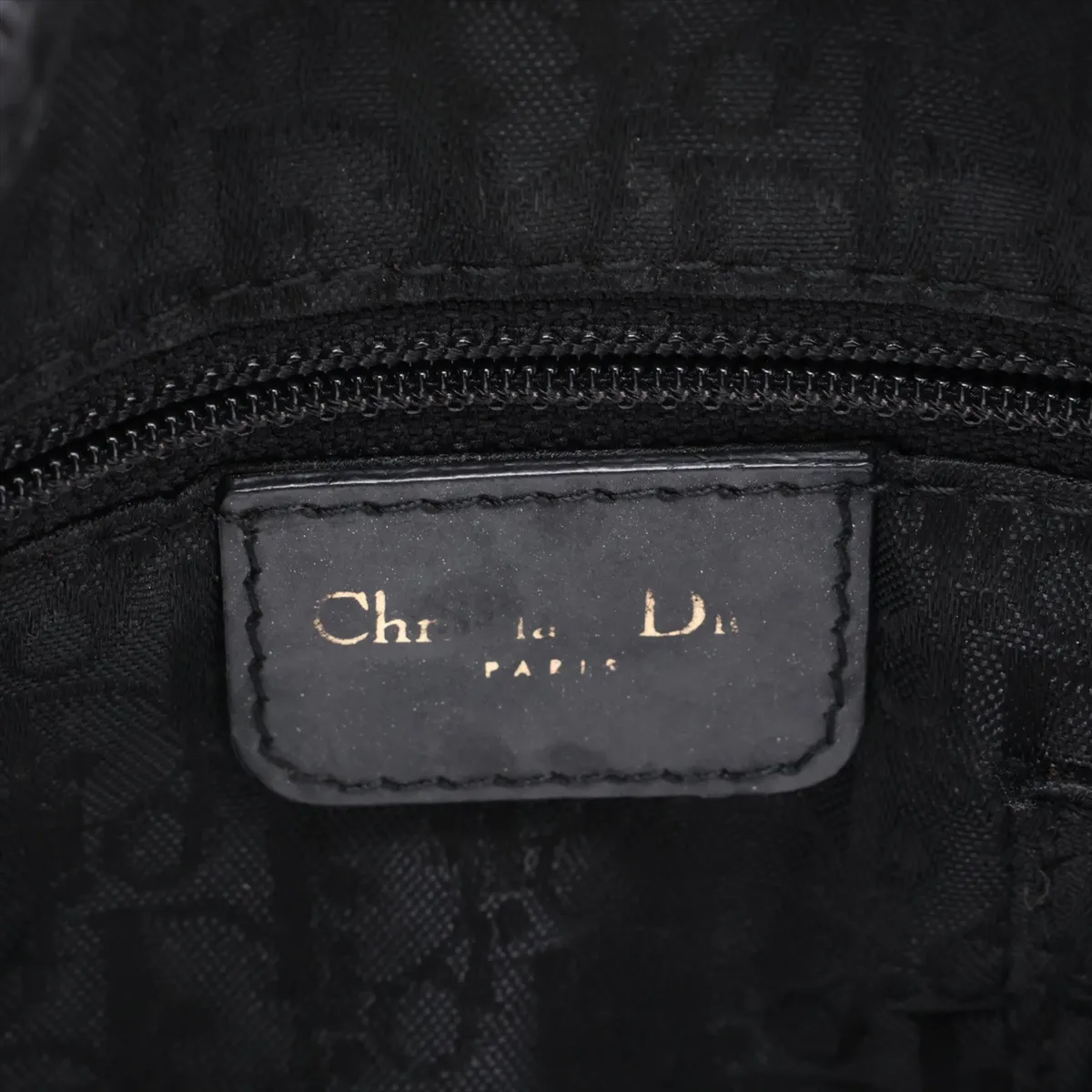 Gambler Calf Hair x Velvet Handbag Brown x Red x Black — view 9