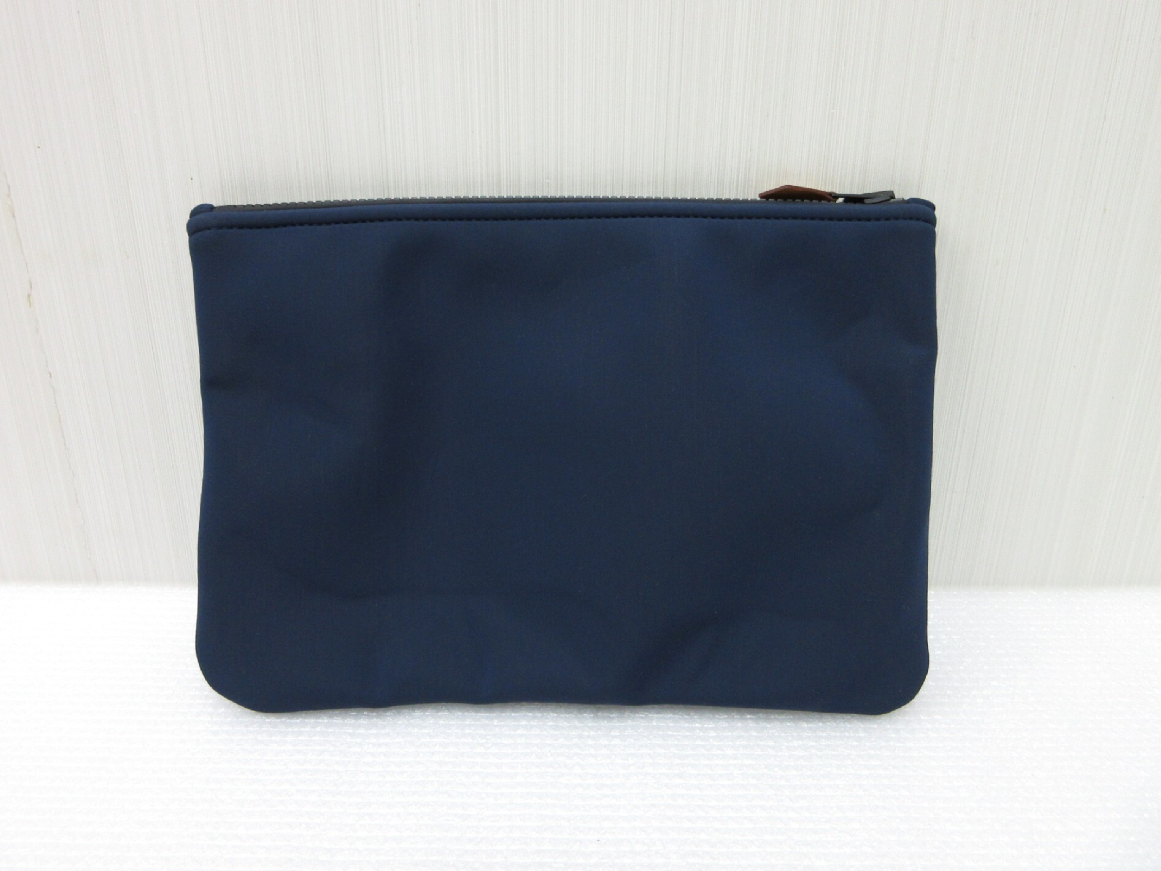 NeoBain Trousse Flat GM Clutch Bag, Second Bag, Navy Pouch — view 2