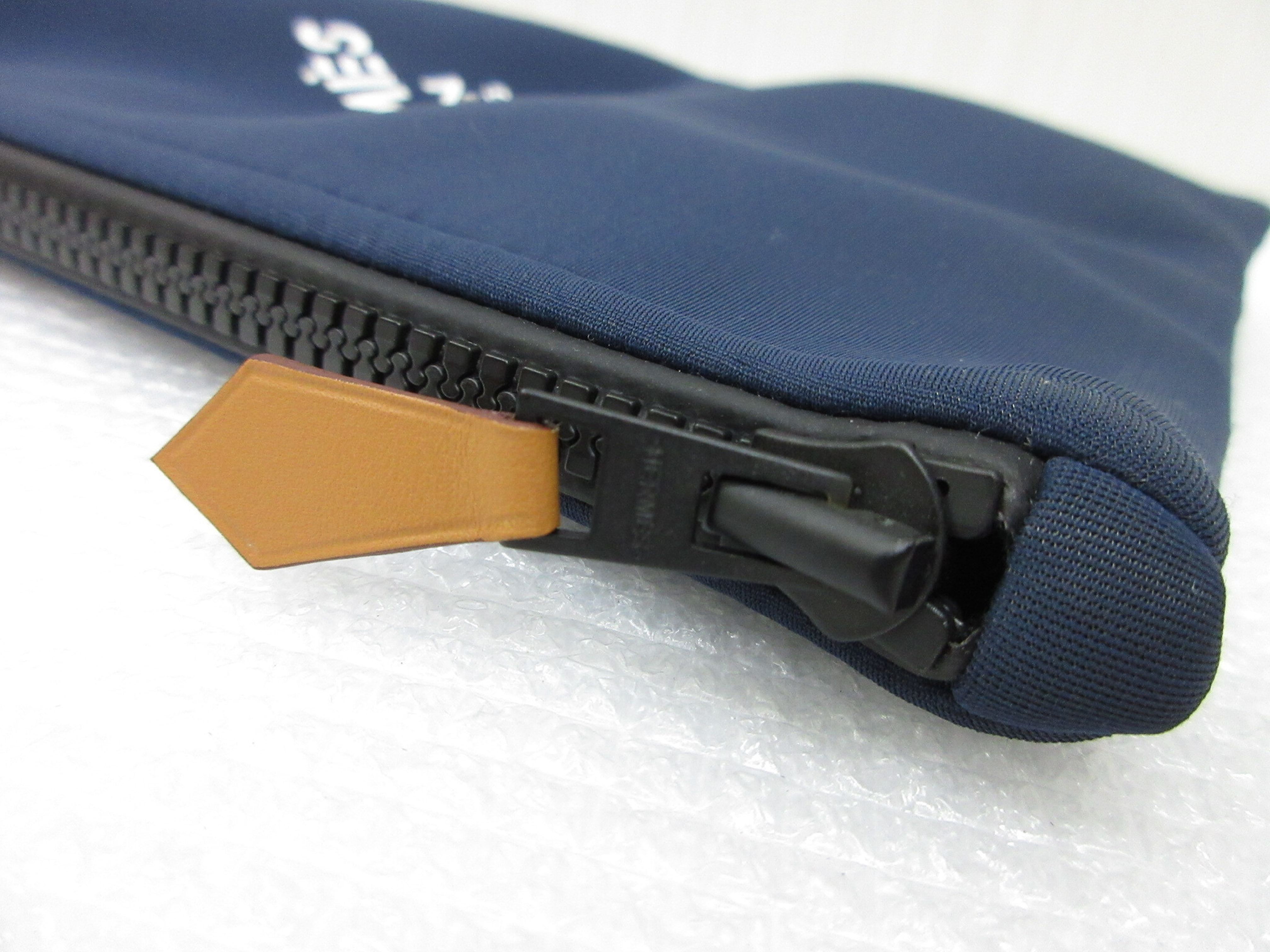 NeoBain Trousse Flat GM Clutch Bag, Second Bag, Navy Pouch — view 3