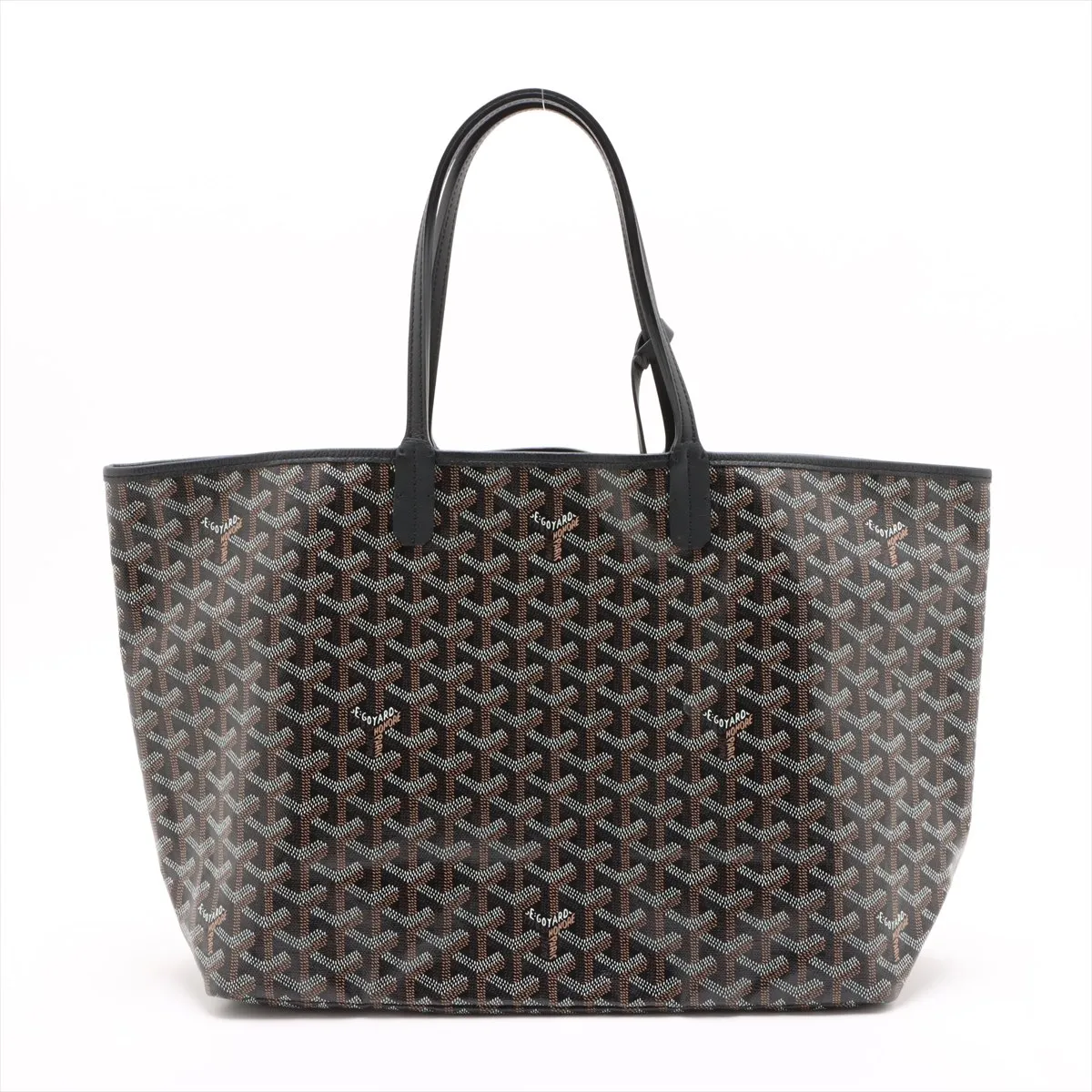 Saint Louis PM PVC x Leather Tote Bag Black — view 2