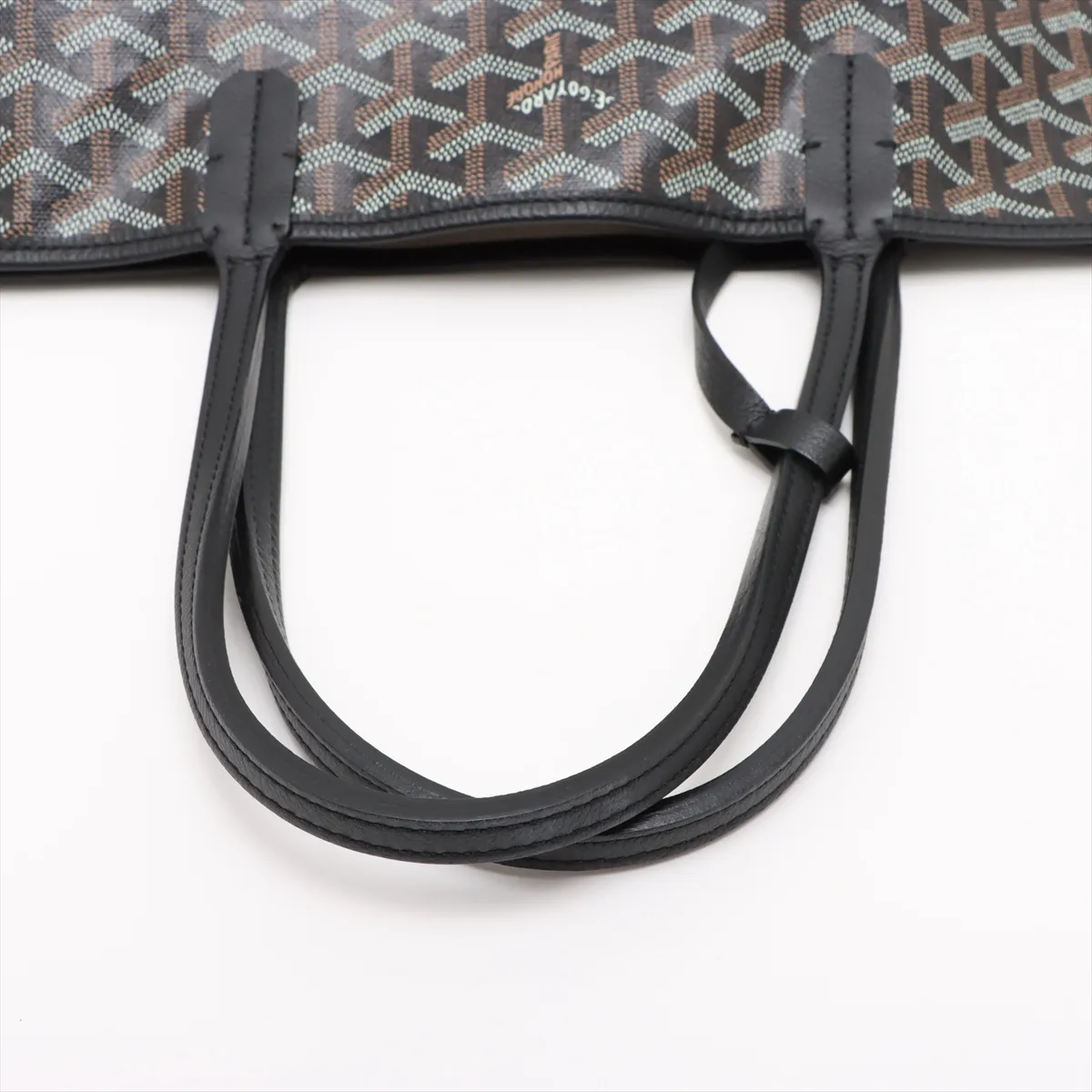 Saint Louis PM PVC x Leather Tote Bag Black — view 5