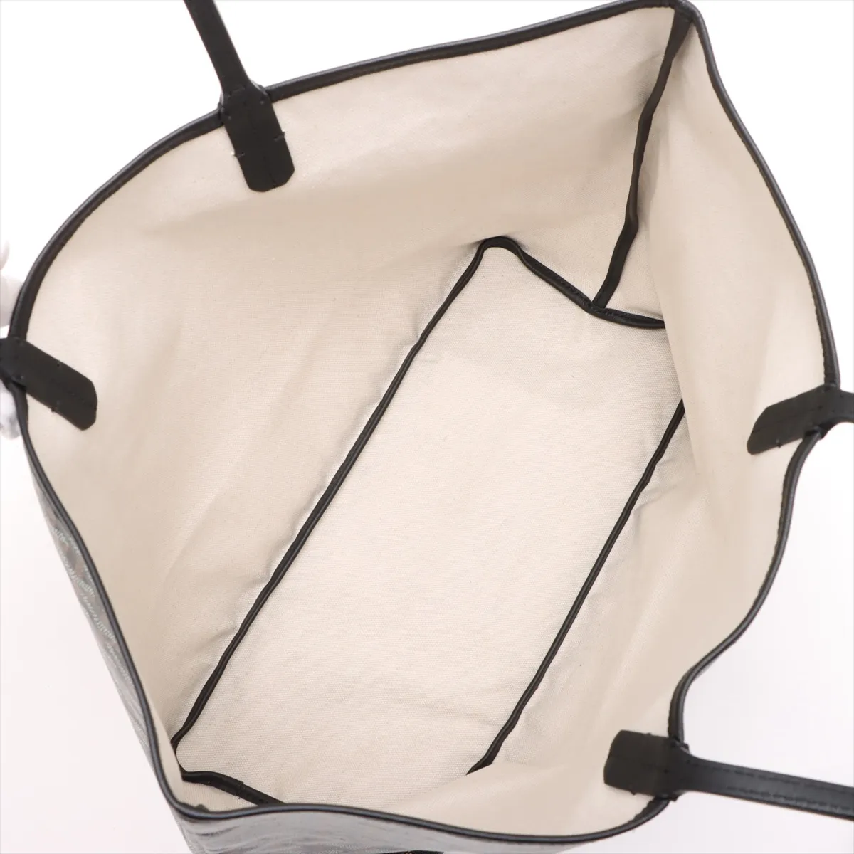 Saint Louis PM PVC x Leather Tote Bag Black — view 7