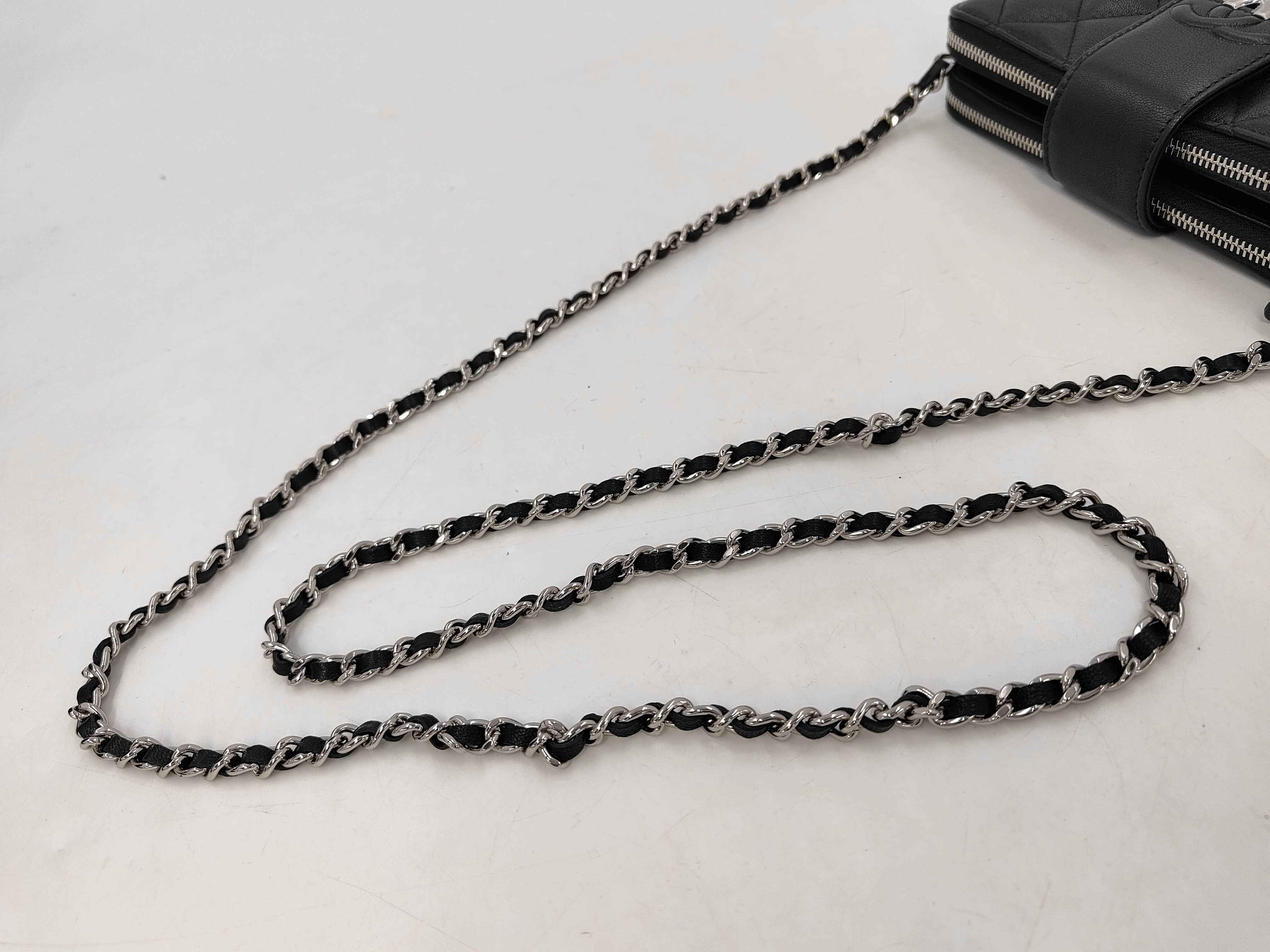 Half Coco Matelassé Chain Wallet Shoulder Bag — view 3