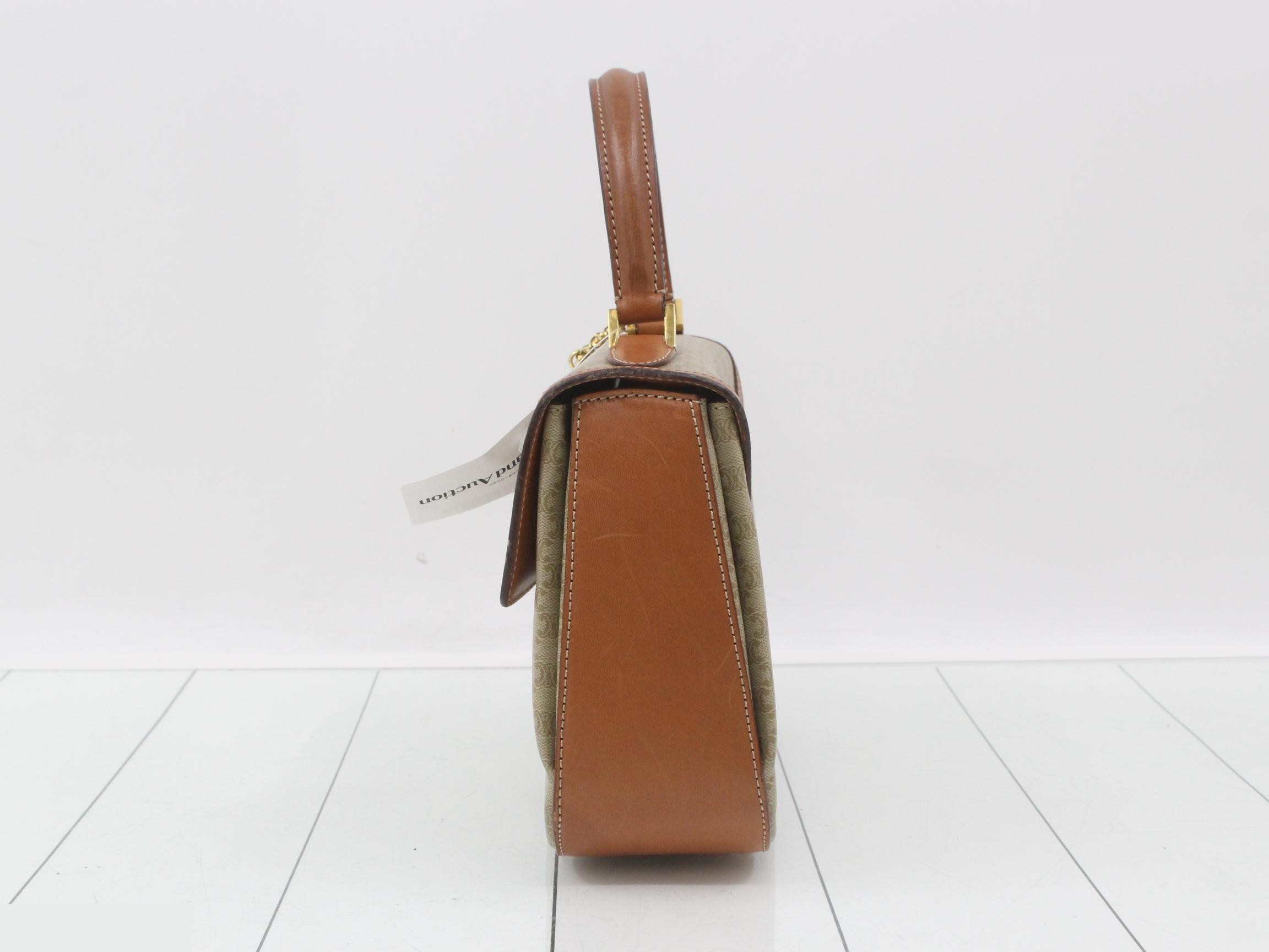 Macadam handbag, brown, PVC leather — view 3