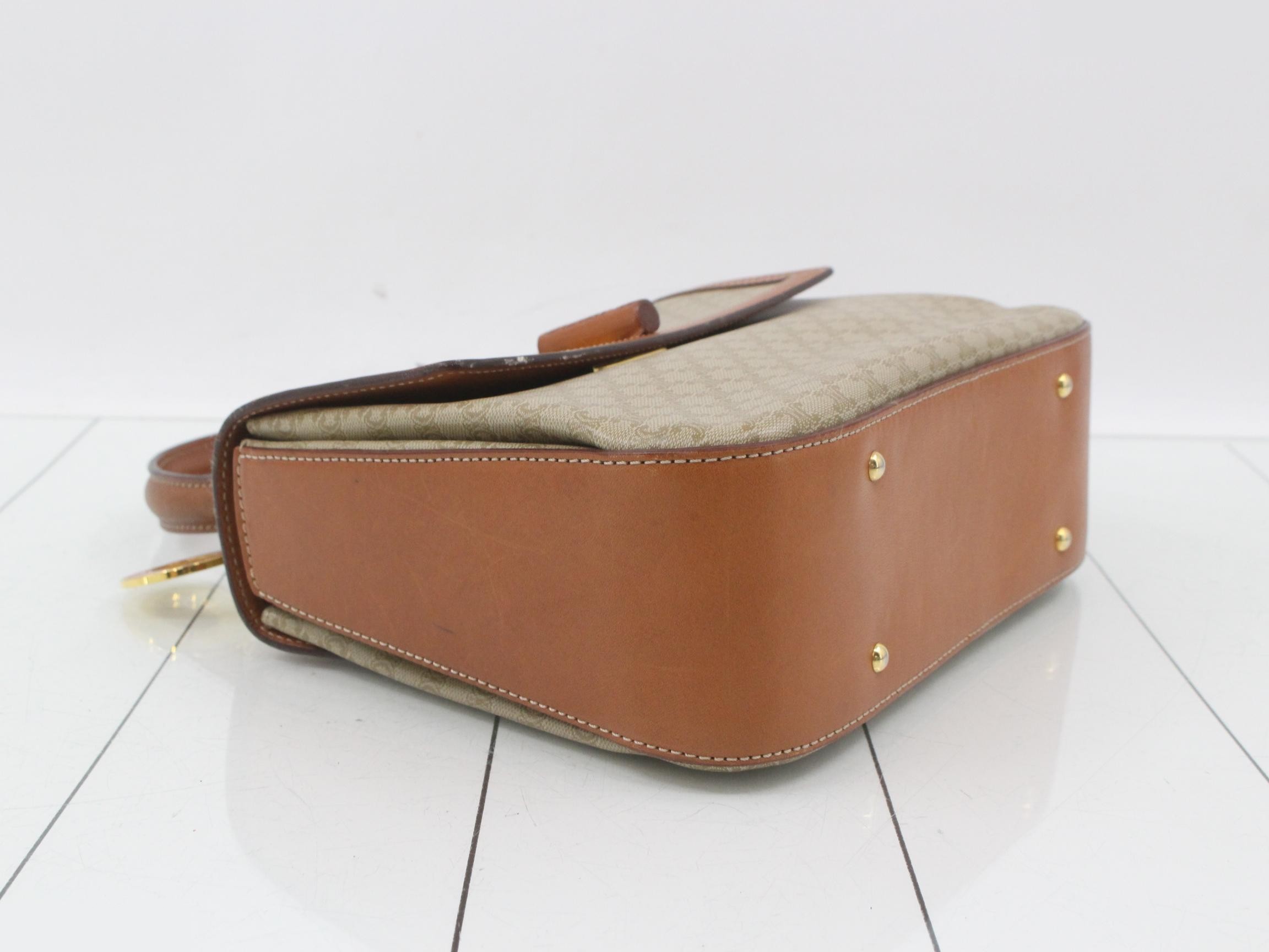 Macadam handbag, brown, PVC leather — view 5