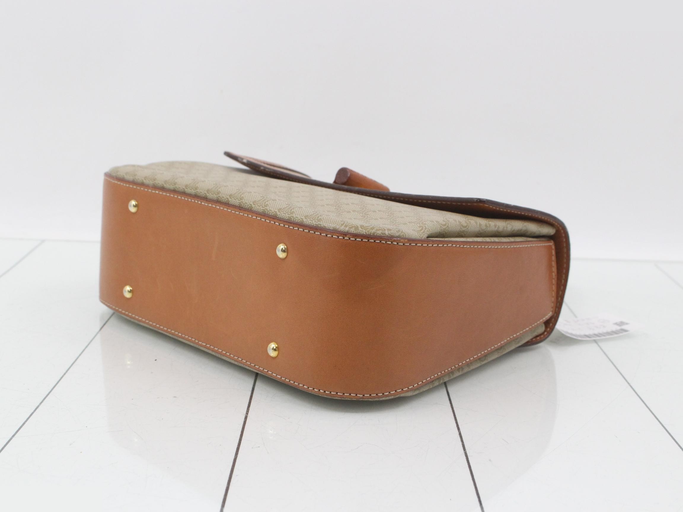 Macadam handbag, brown, PVC leather — view 6