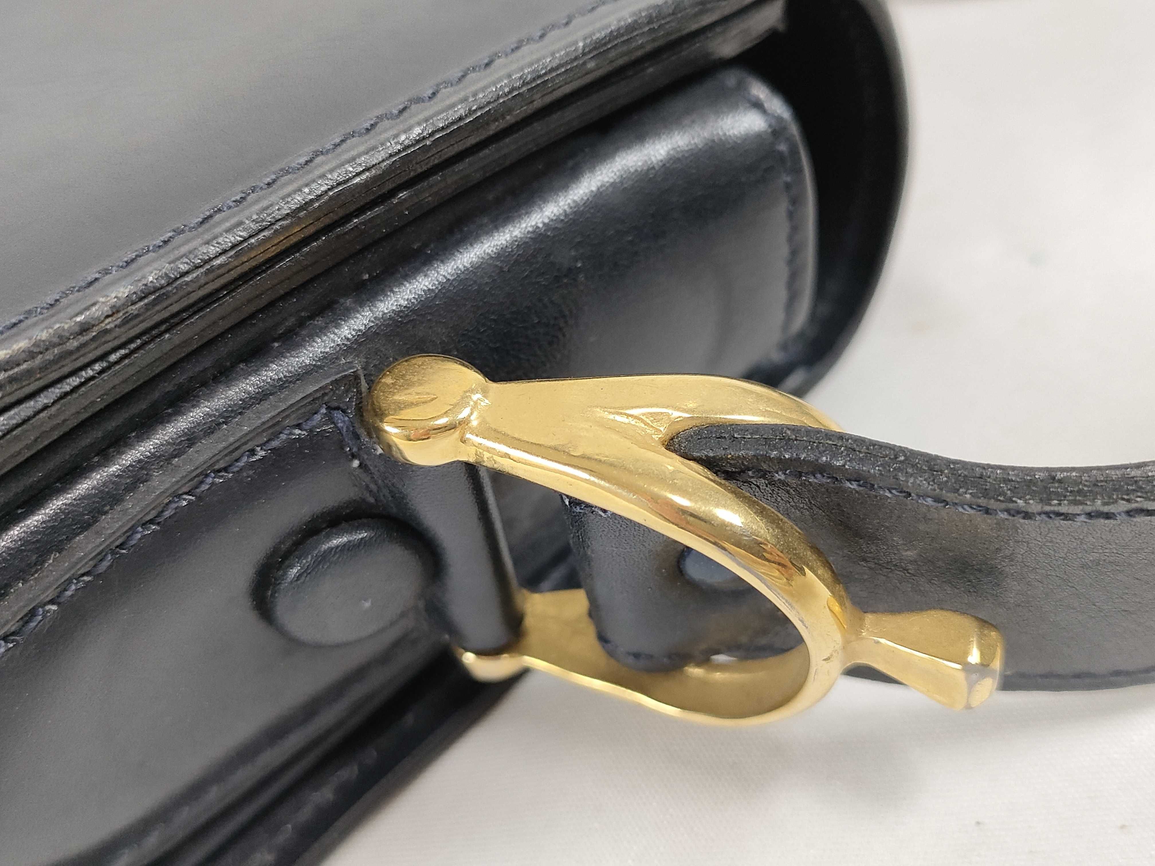 Mini Carriage Hardware Calfskin Shoulder Bag — view 5