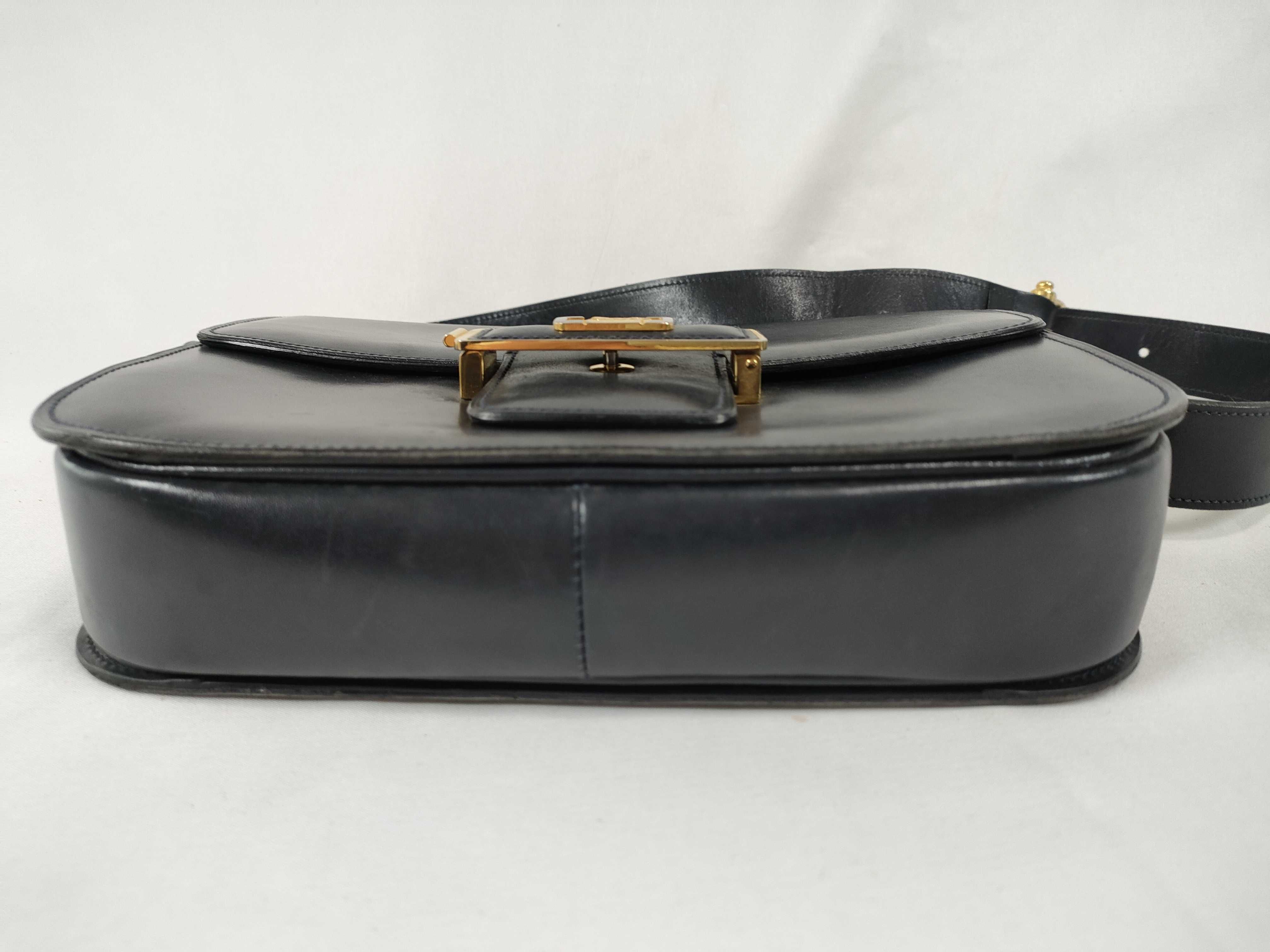 Mini Carriage Hardware Calfskin Shoulder Bag — view 7