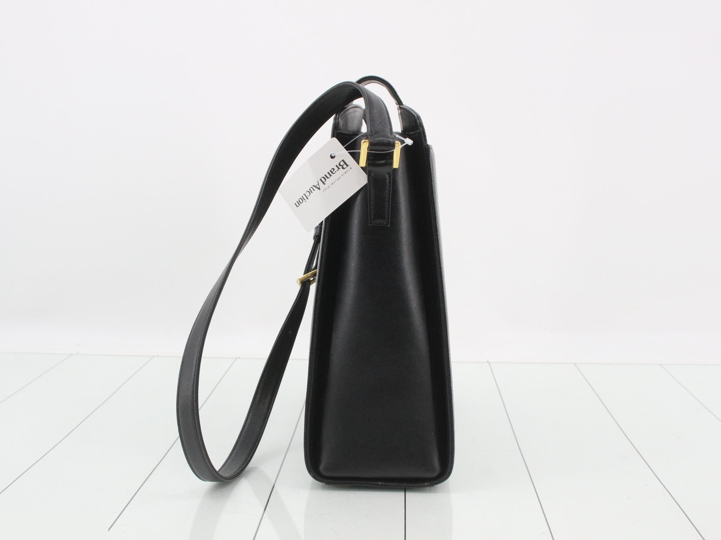 leather shoulder bag — view 3
