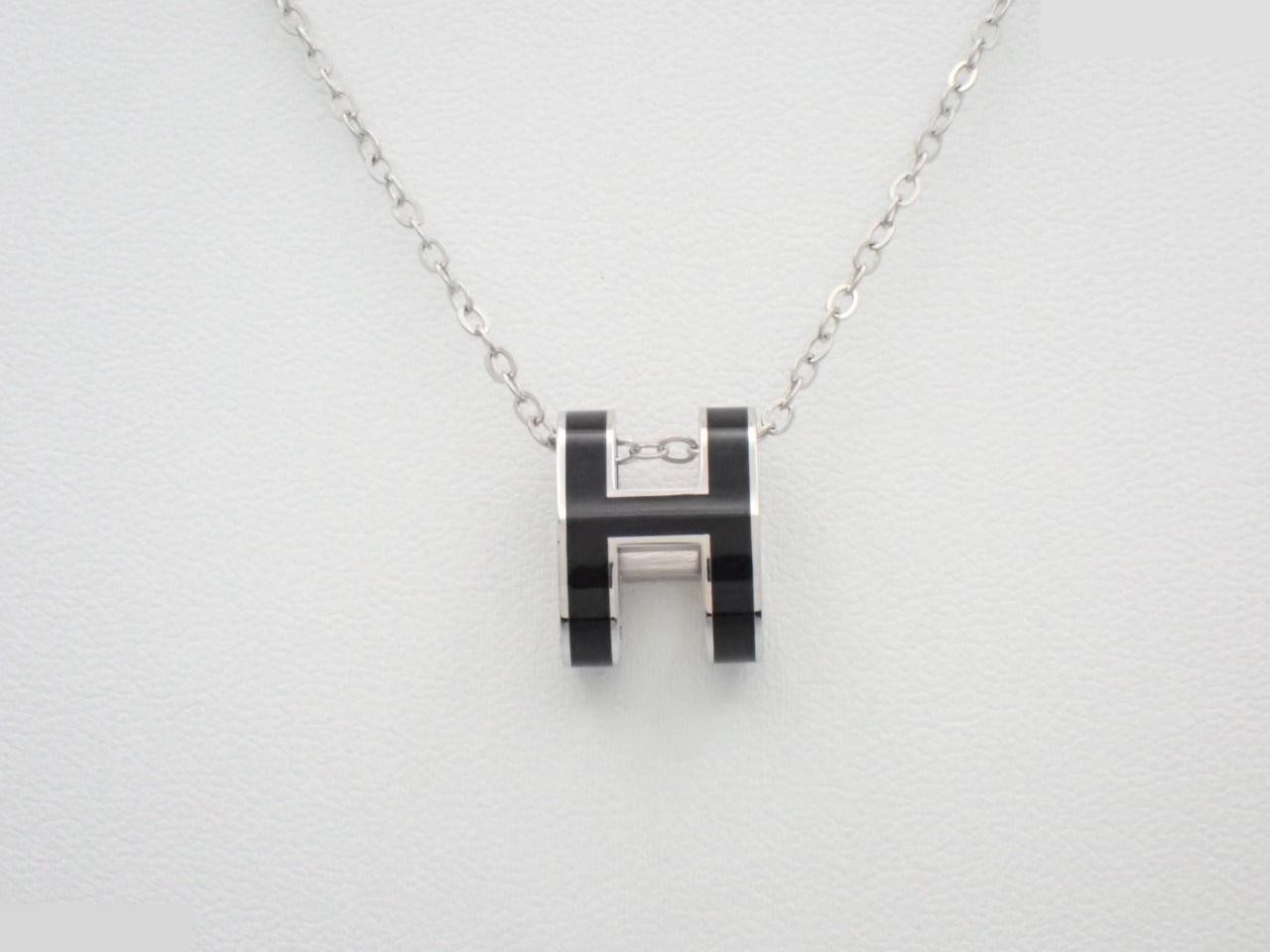 Necklace, Pop Ash, Silver, Chain approx. 41cm