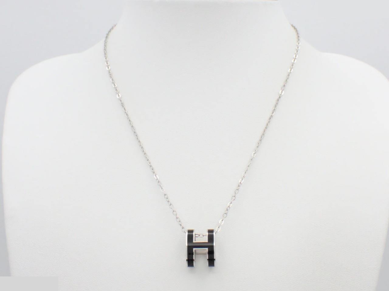 Necklace, Pop Ash, Silver, Chain approx. 41cm — view 3