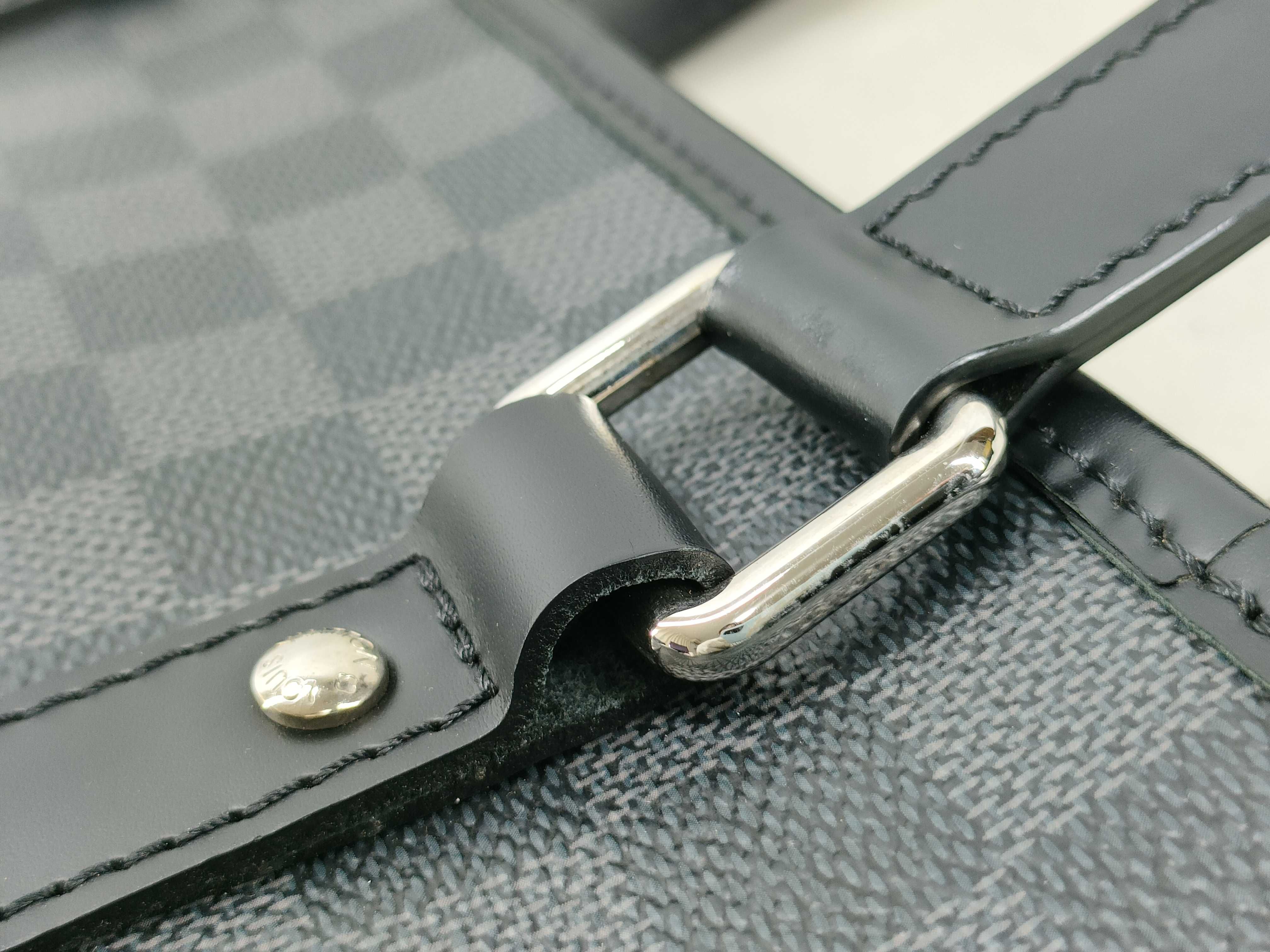Damier Graphite Tadao N51192 Tote Bag — view 7