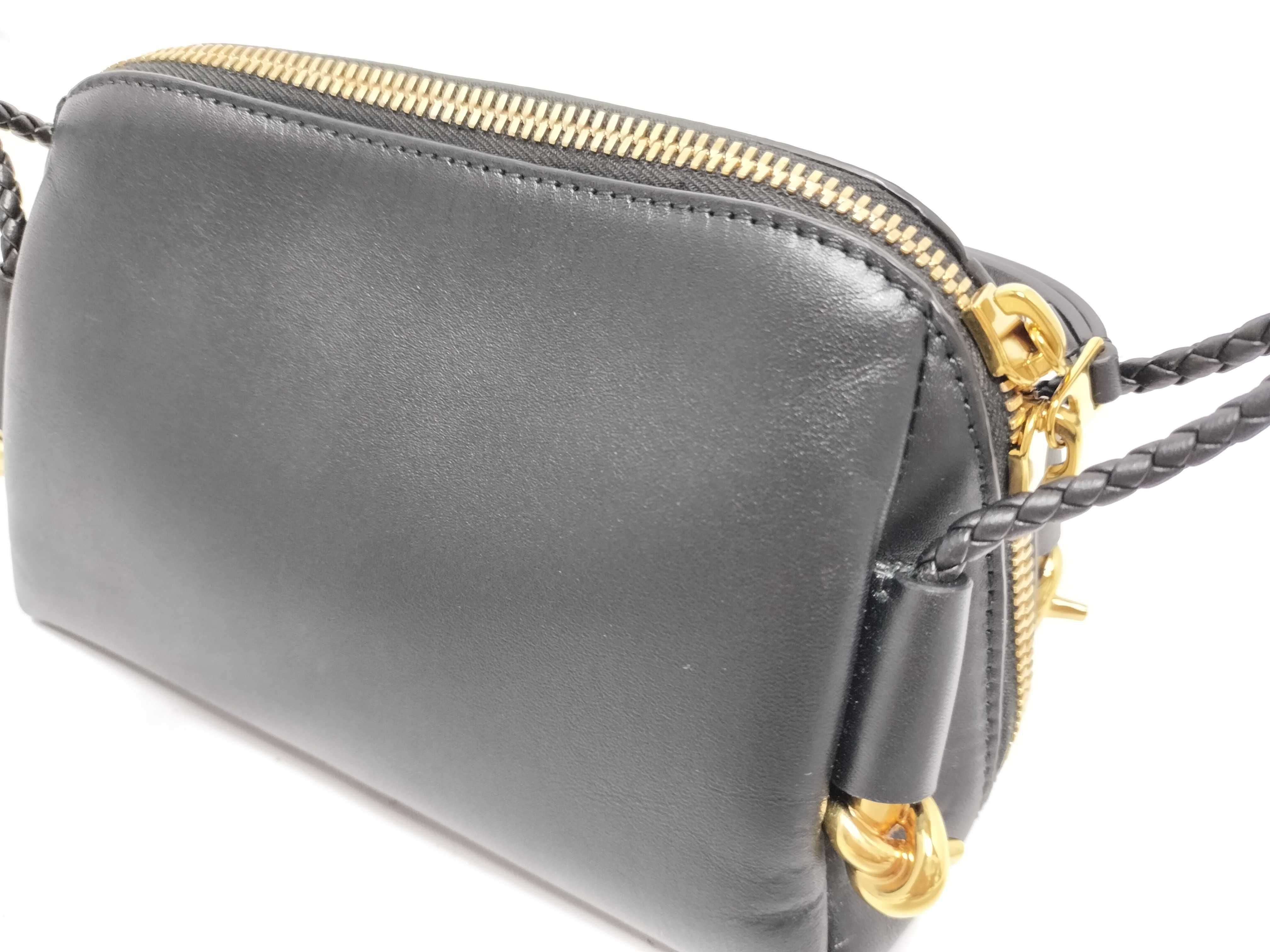 Intrecciato Bottega Veneta Concert Pouch Leather Shoulder Bag White R00595584S Shoulder Bag — view 6
