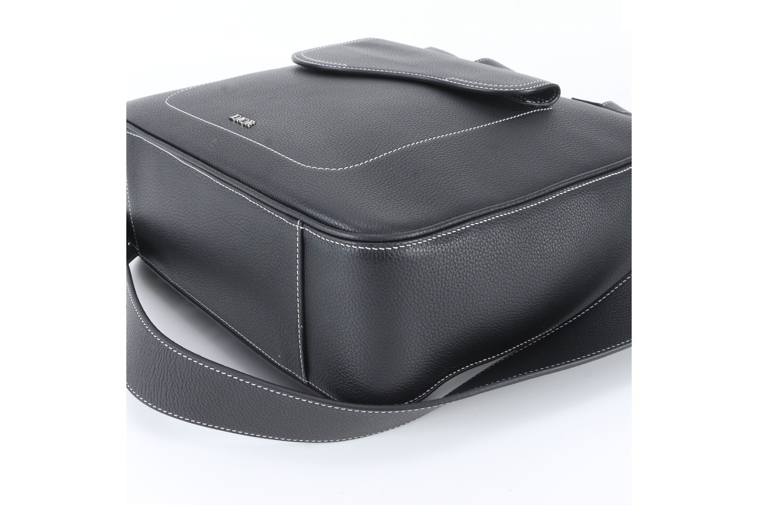 Guaranteed Saddle Leather Shopper 2-Way Shoulder Bag — view 6