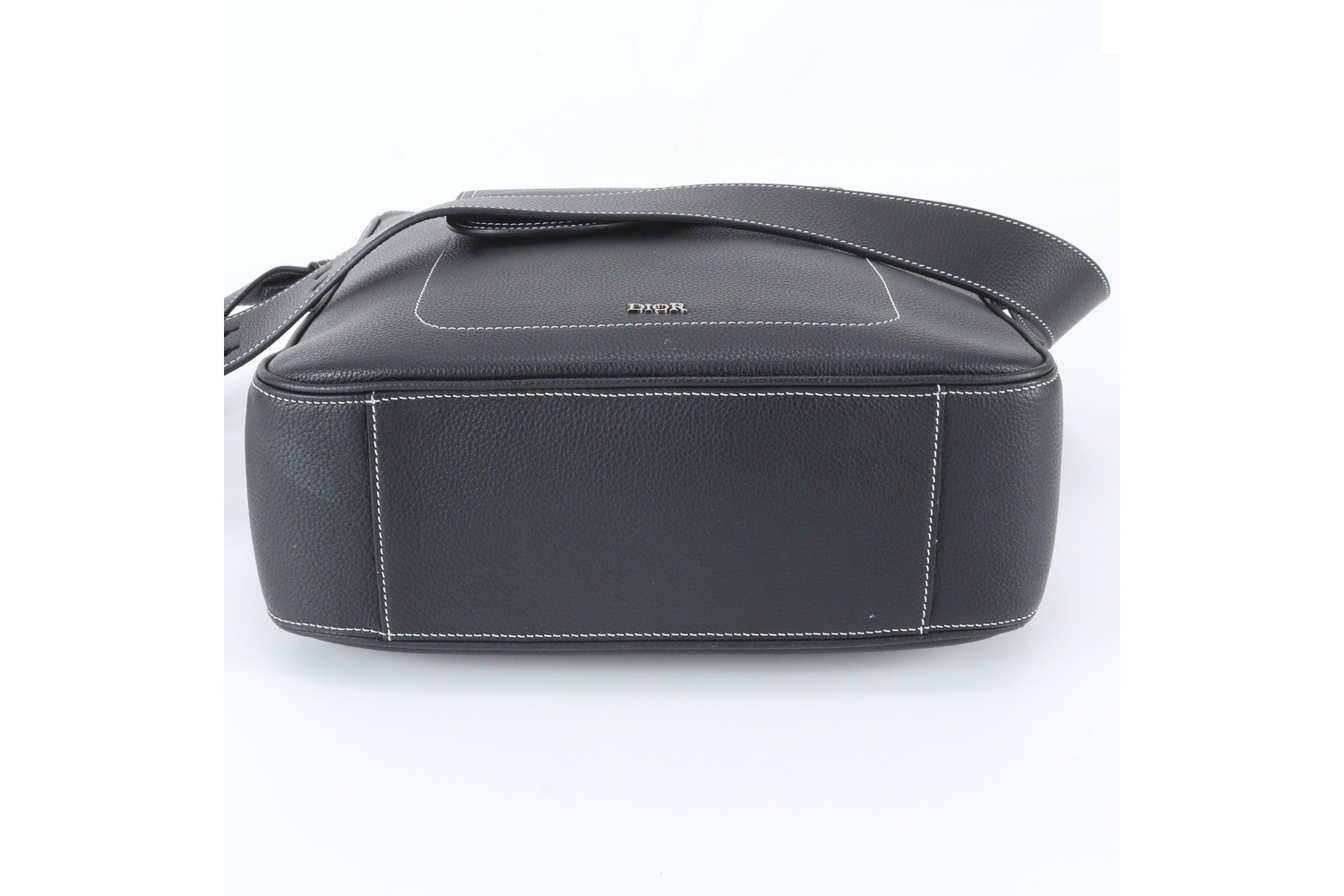 Guaranteed Saddle Leather Shopper 2-Way Shoulder Bag — view 7