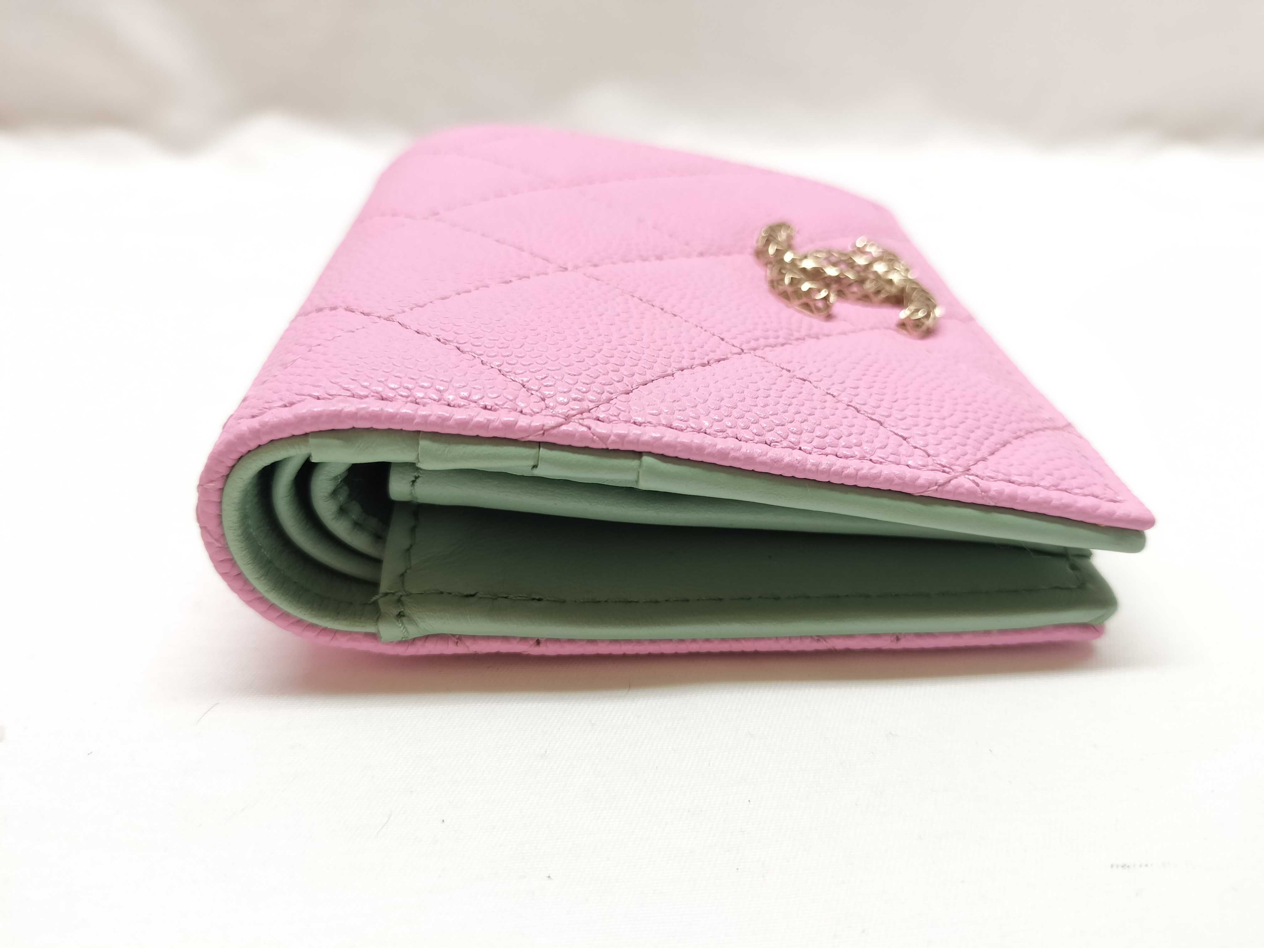 Mato Fold Wallet Caviar Coco Pink Wallet — view 5