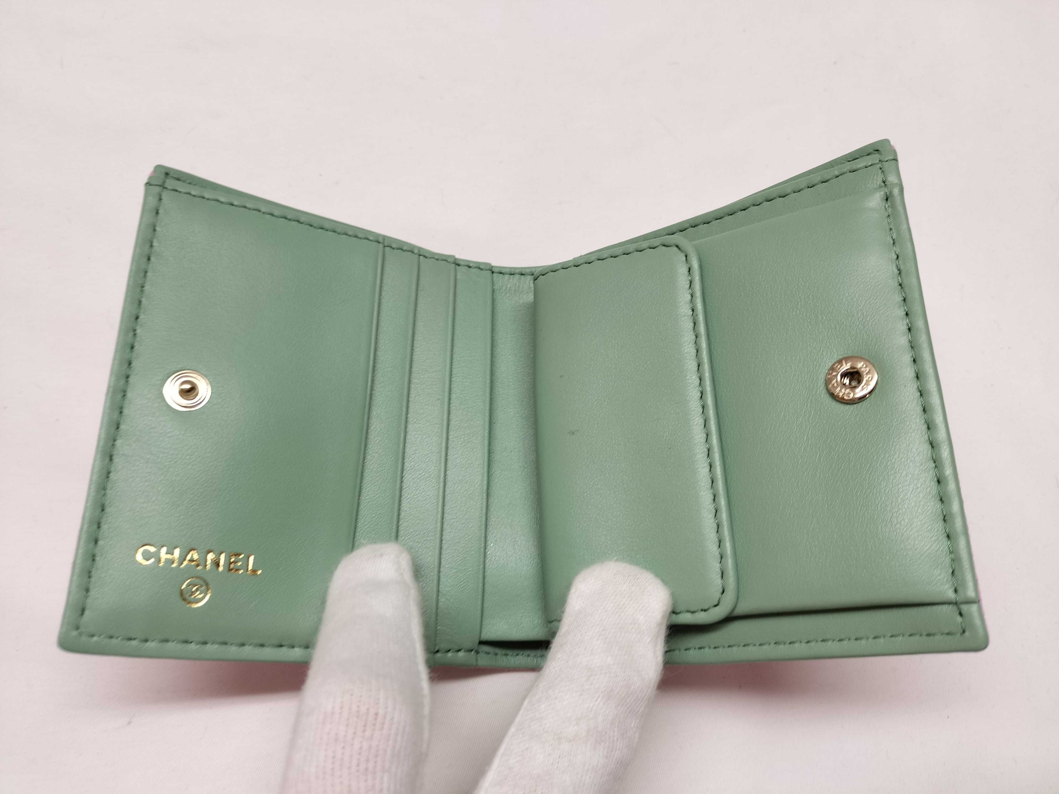Mato Fold Wallet Caviar Coco Pink Wallet — view 7