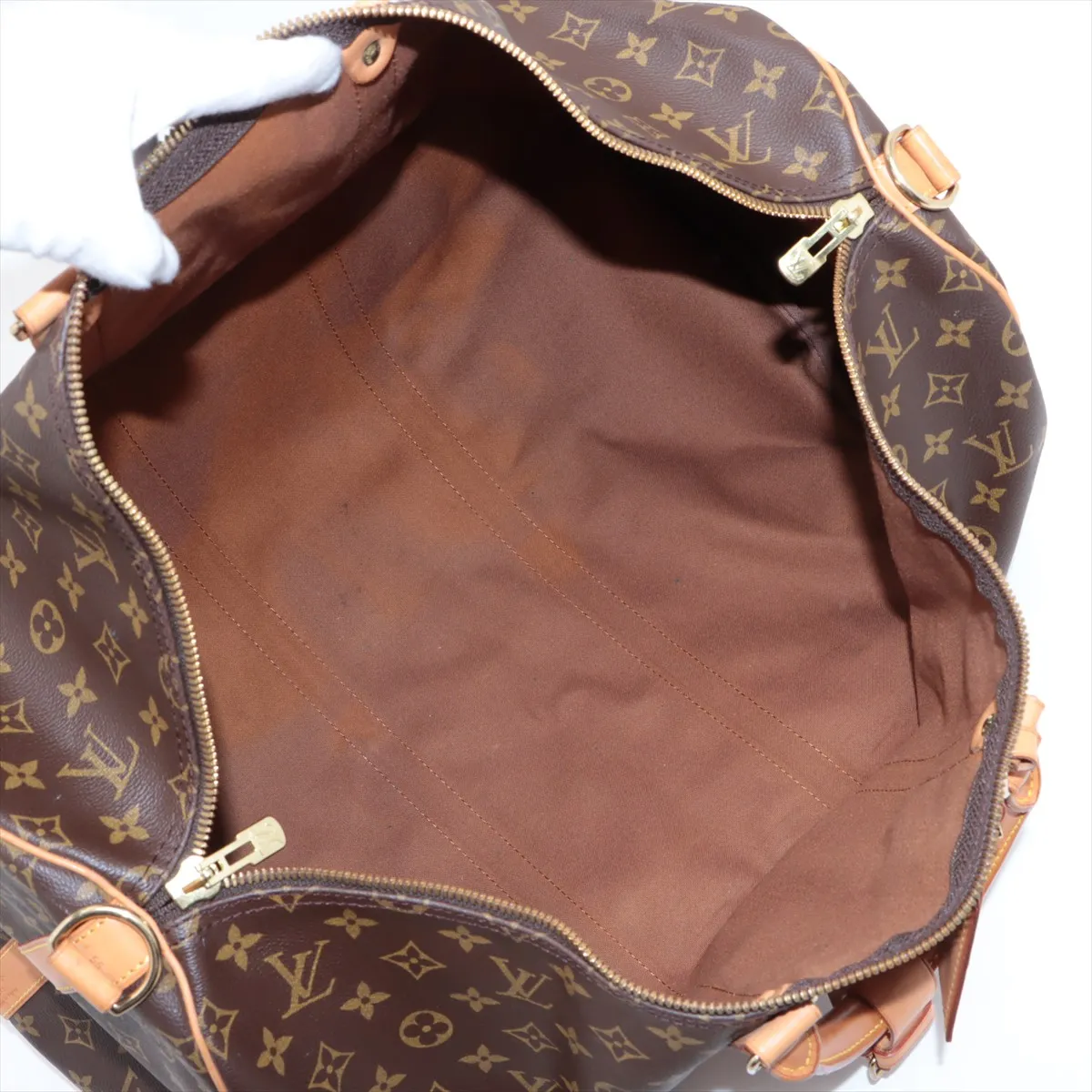Monogram Keepall Bandouliere 55 M41414 TH1914 Brown — view 8