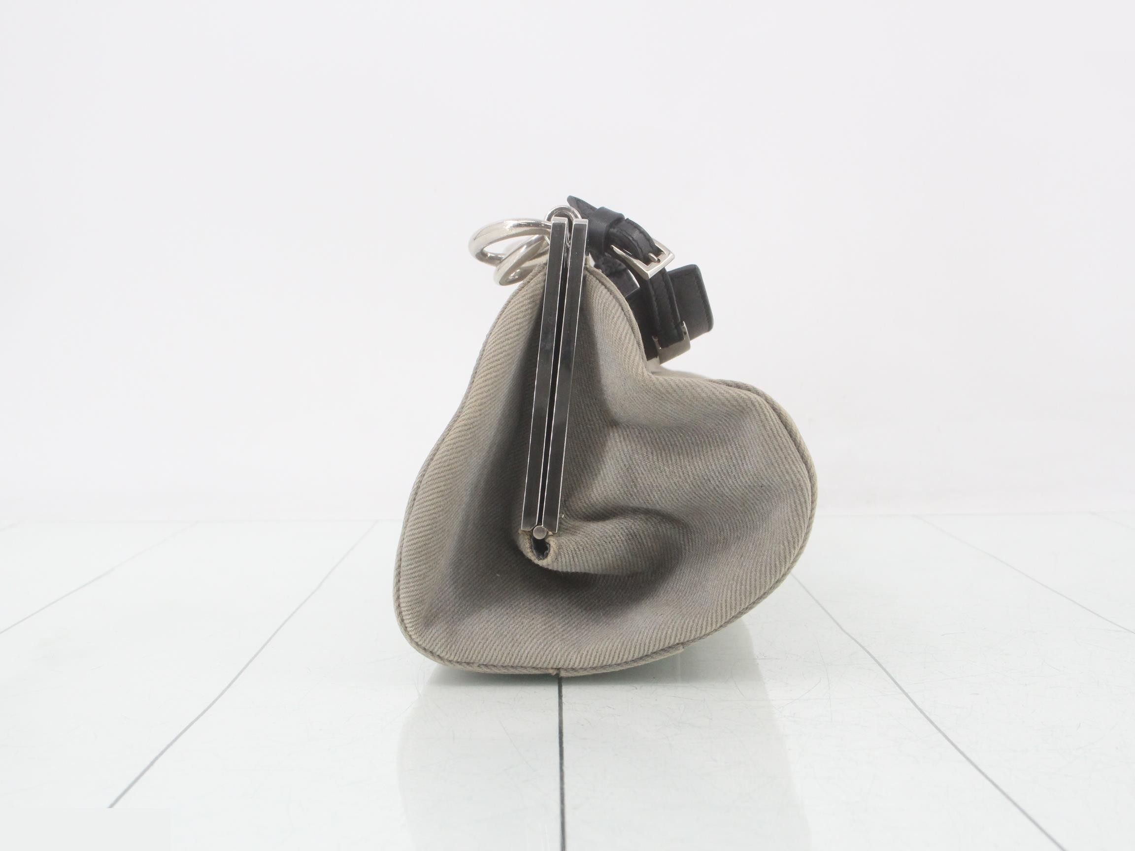 Clasp-closure shoulder bag — view 3