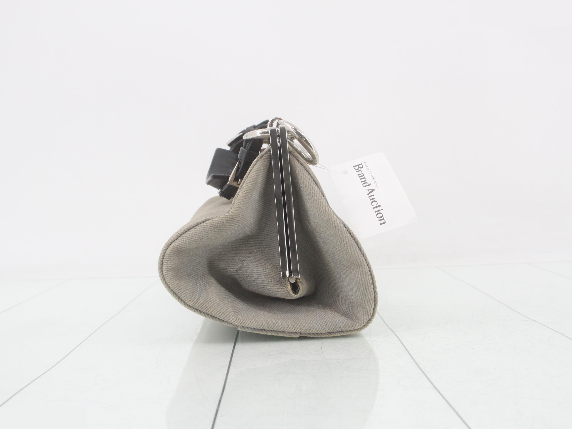 Clasp-closure shoulder bag — view 4