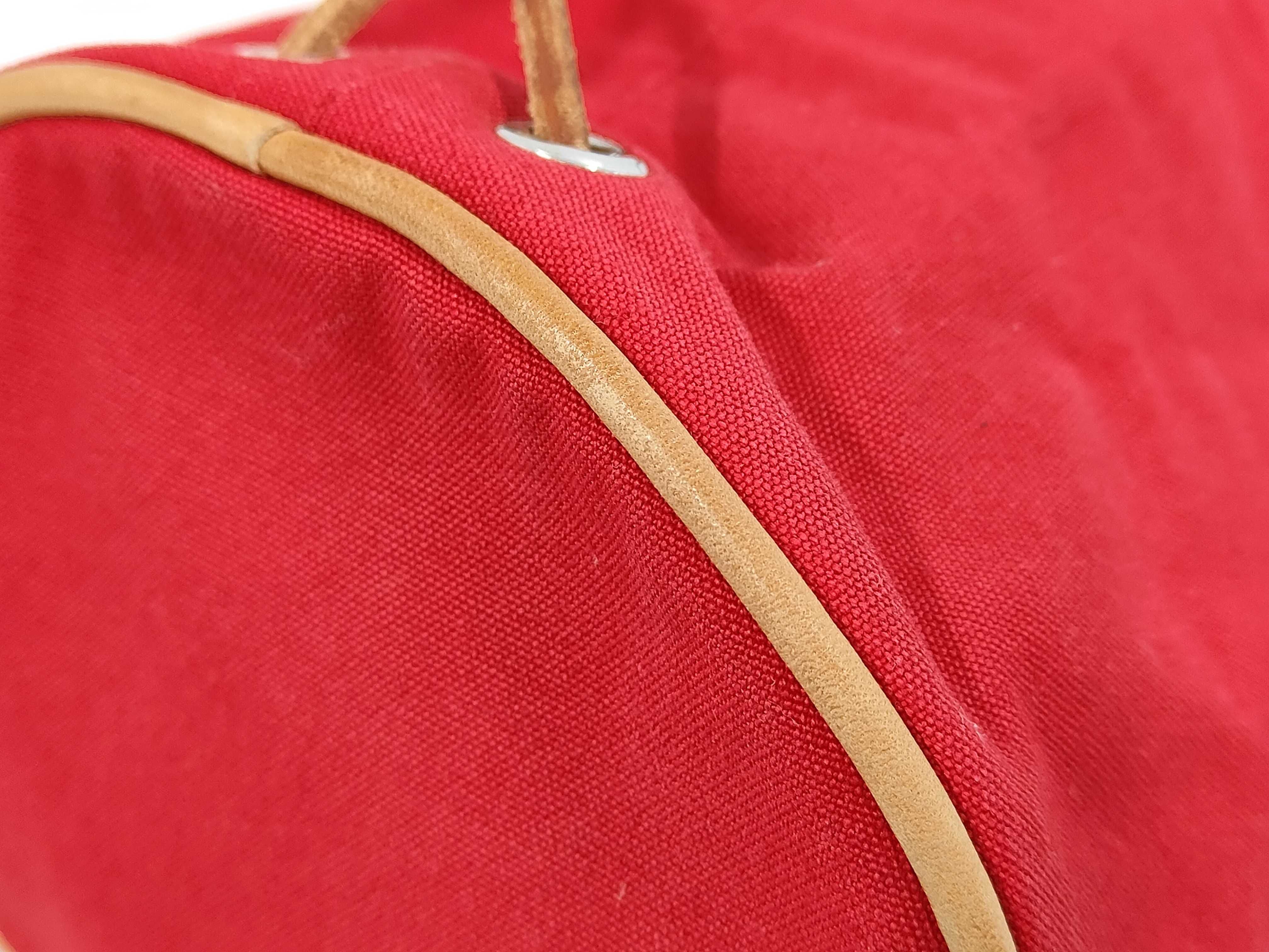 drawstring backpack Polochon Mimil cotton red backpack — view 4