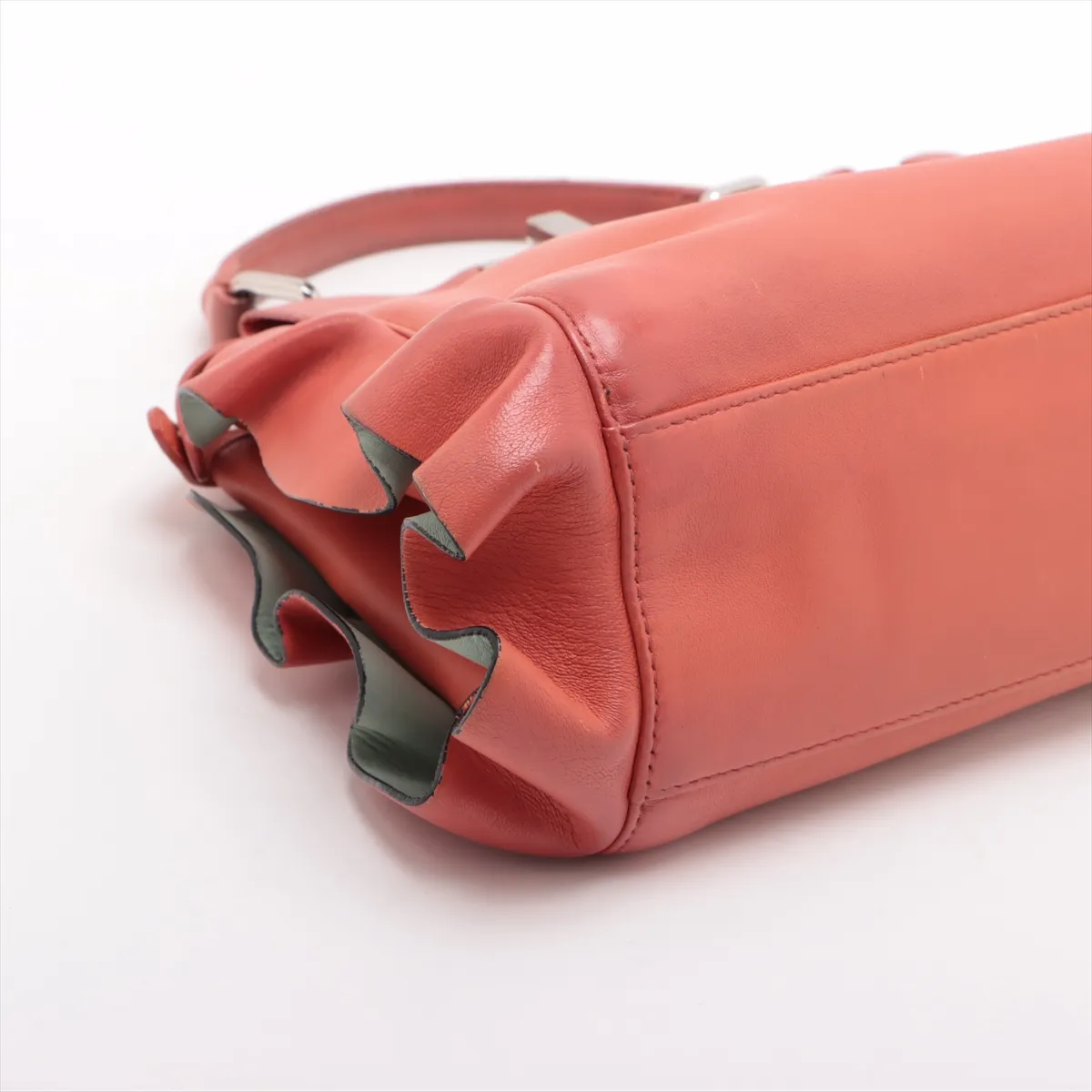 Mini Peekaboo Leather 2WAY Handbag Pink 8BN244 — view 4
