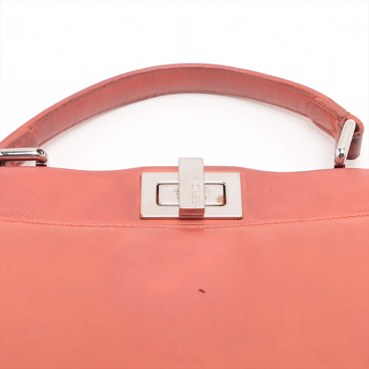 Mini Peekaboo Leather 2WAY Handbag Pink 8BN244 — view 6