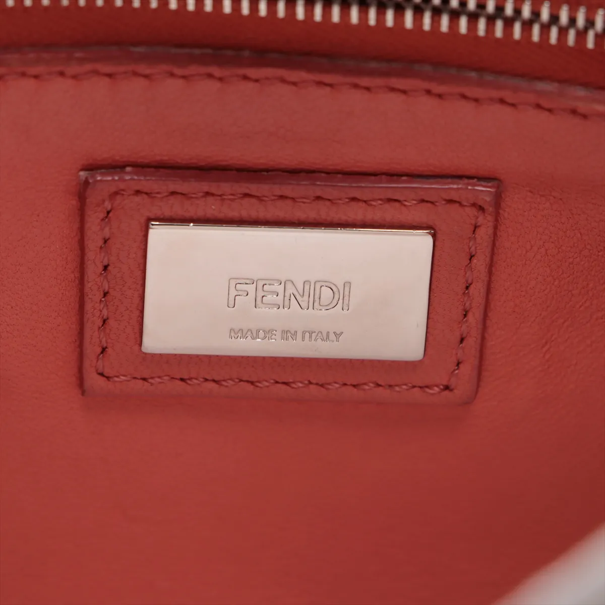 Mini Peekaboo Leather 2WAY Handbag Pink 8BN244 — view 10